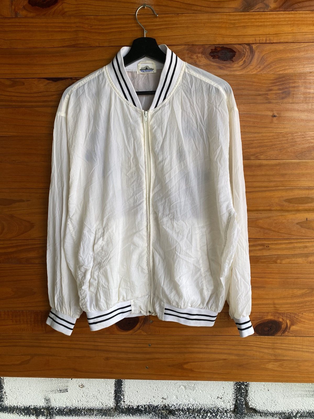 Disney Tokyo Disneyland Vintage Zip Jacket Mickey Mouse Print Size US L / EU 52-54 / 3 - 8 Thumbnail