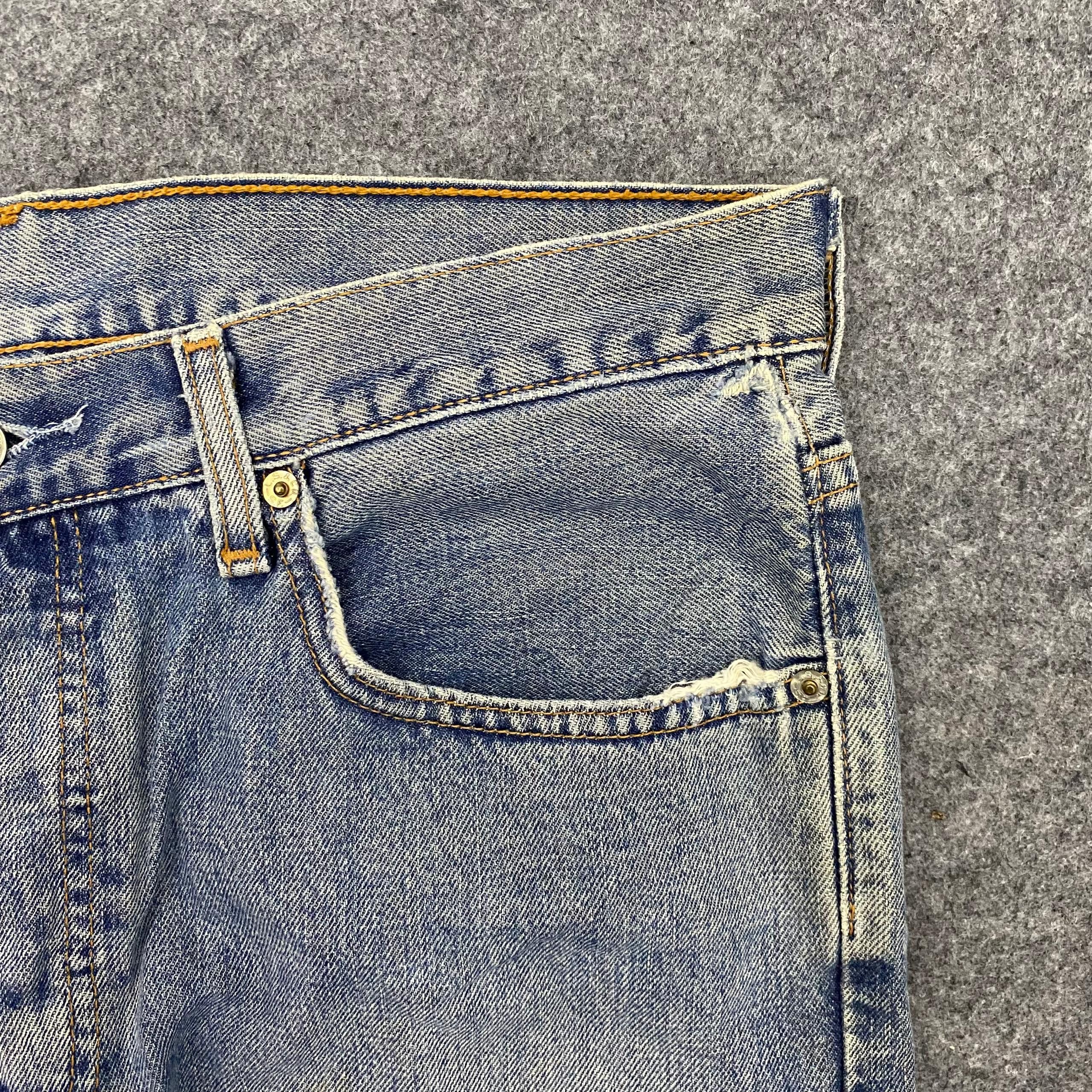 Levi's 💥Best Offer💥Vintage Levis 501 Distressed denim Size US 34 / EU 50 - 10 Thumbnail