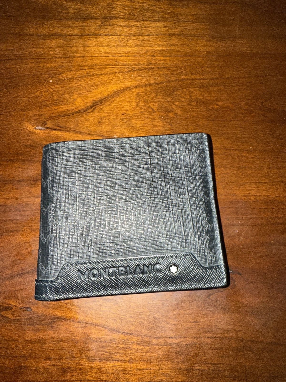 Montblanc Authentic Montblanc Black Leather Bifold Wallet Size ONE SIZE - 1 Thumbnail
