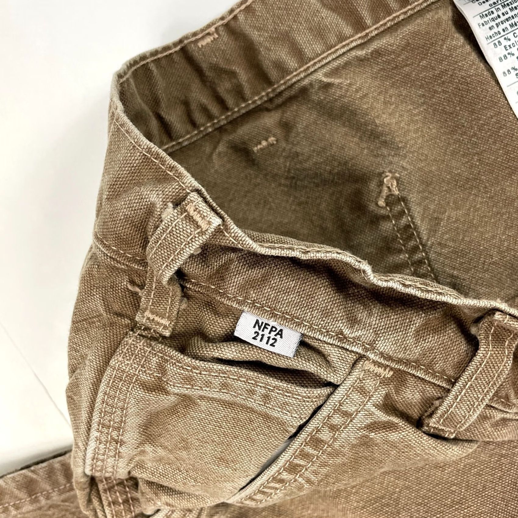 Carhartt Carhartt Pants Men 46 Brown FR Workwear Canvas Comfortable Work Attire Size US 30 / EU 46 - 7 Thumbnail
