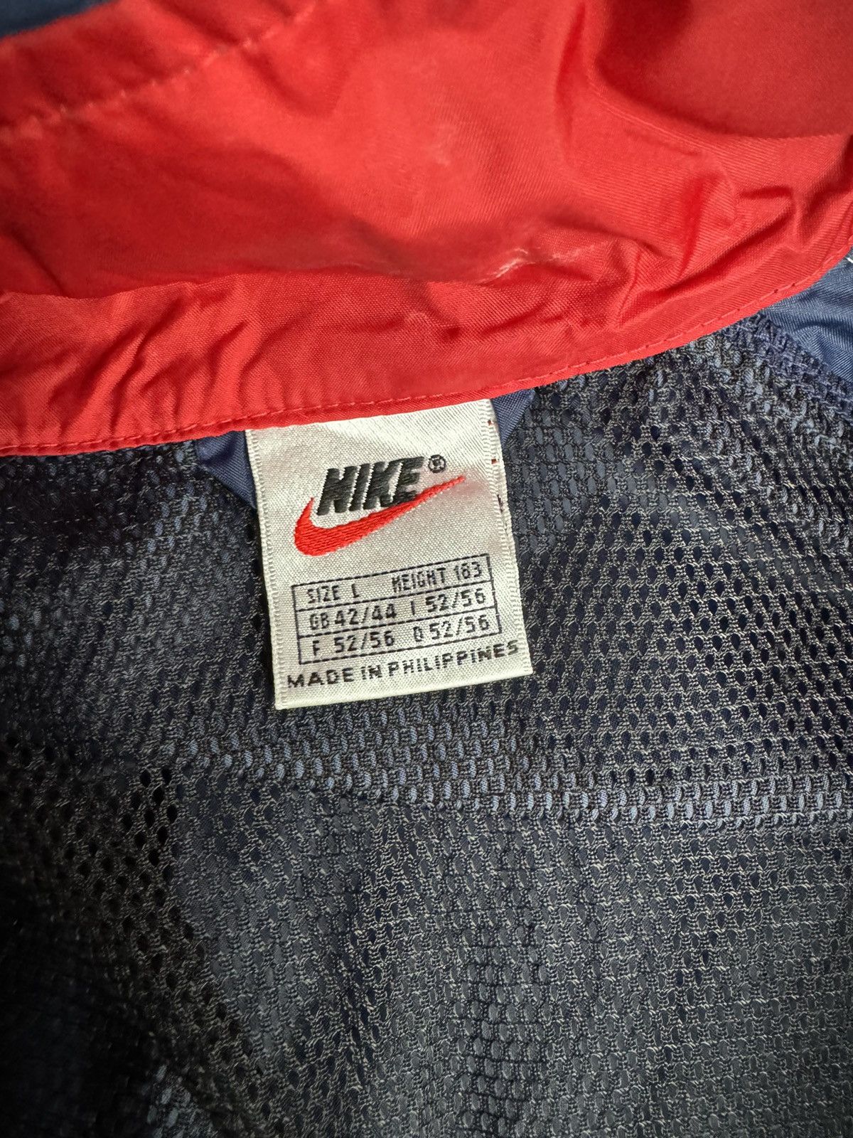 Nike × Vintage Vintage Nike USA Logo Oversized Nylon Jacket Size US L / EU 52-54 / 3 - 6 Thumbnail
