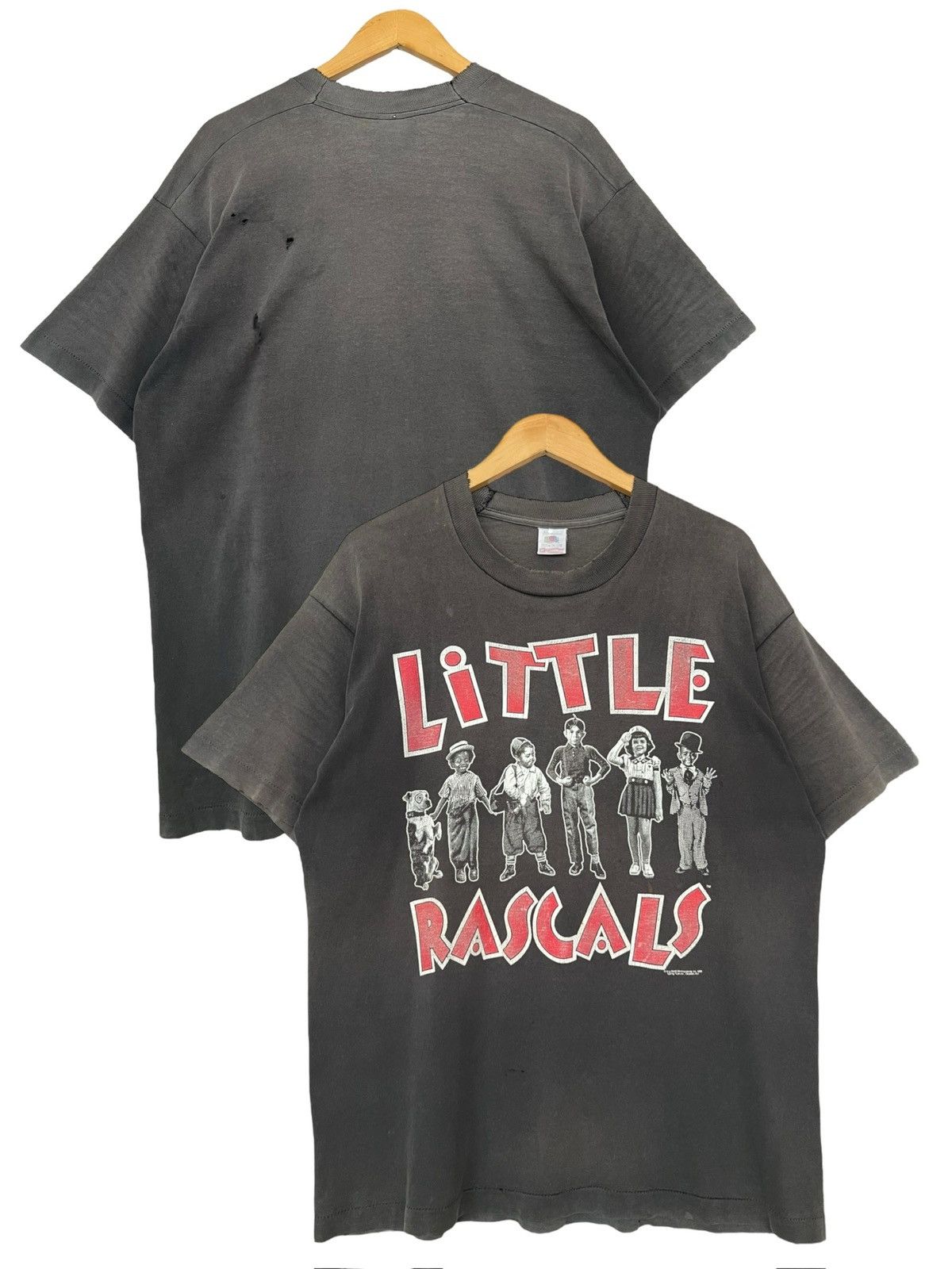 💥Vtg 90s Little Rascal Movie Distressed FOTL Sunfaded Tees