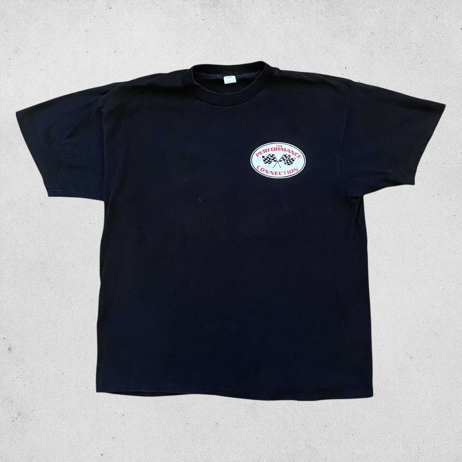 Vintage Vintage Performance Connection Checkered Flag Racing T Shirt Size US XL / EU 56 / 4 - 2 Thumbnail