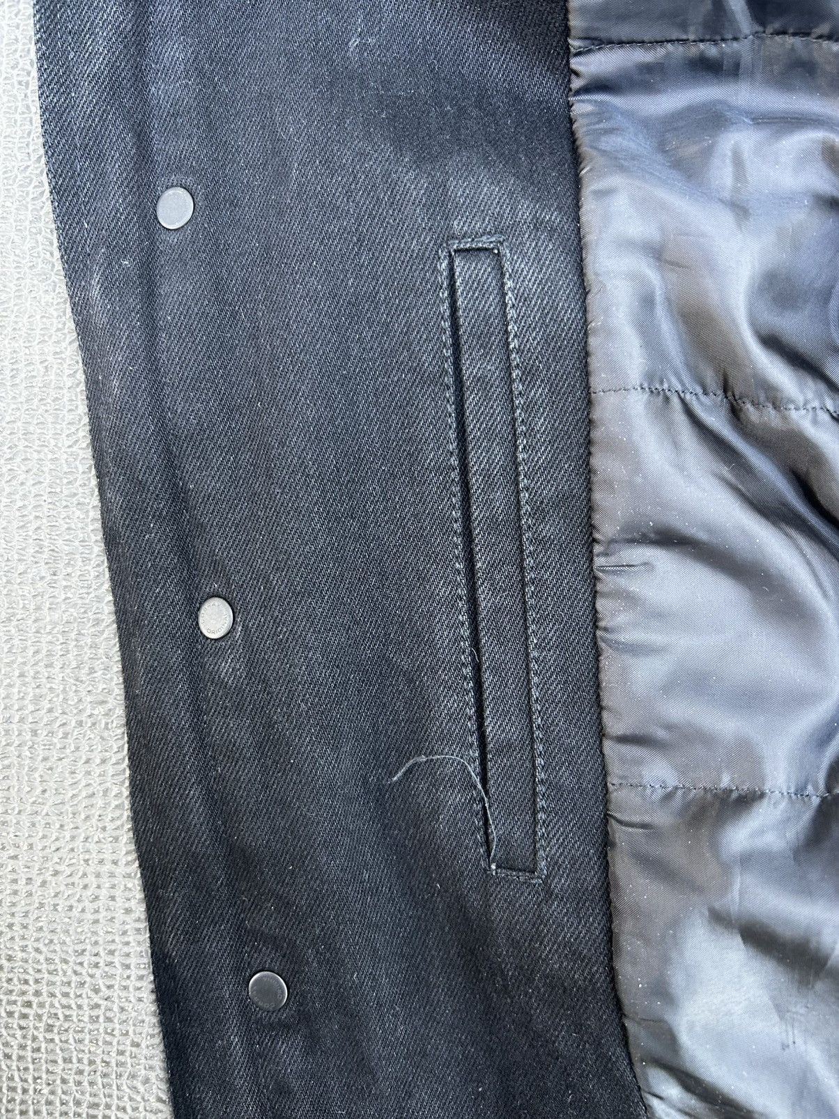 Dior Black Hedi Dior Denim Distressed M-65 jacket Size US M / EU 48-50 / 2 - 9 Thumbnail