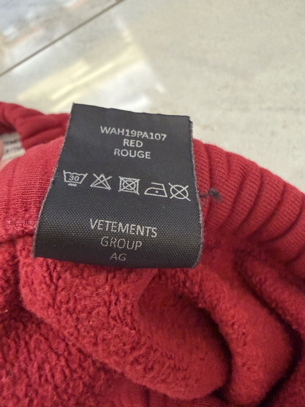 Vetements Vetements spellout Sweatpants Size US 30 / EU 46 - 5 Thumbnail