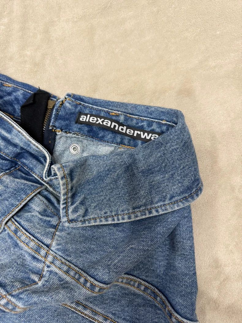 Alexander Wang Alexander Wang Denim Mini Skirt- Size 27" / US 4 / IT 40 - 2 Thumbnail
