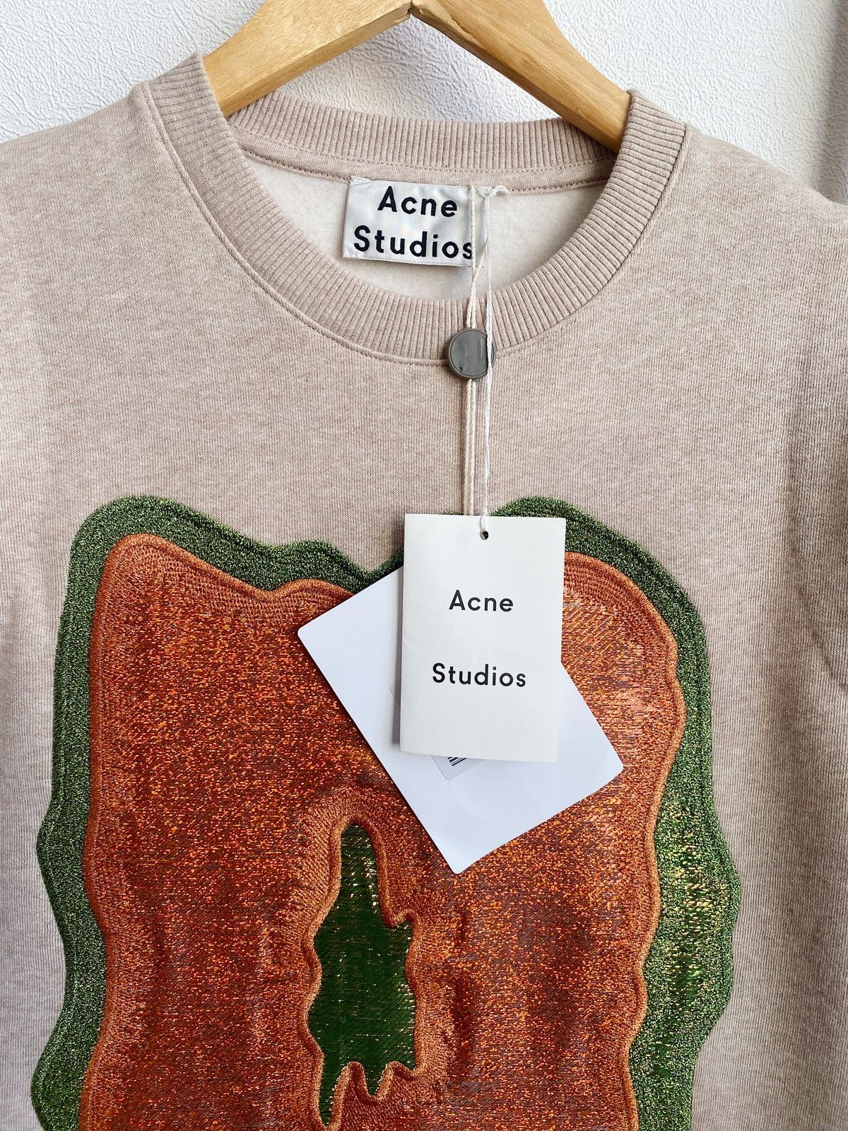Acne Studios Acne Studios “Katja A Lurex” Appliqué Fleece Lined DressAW16 Size XXS / US 00 / IT 34 - 3 Thumbnail