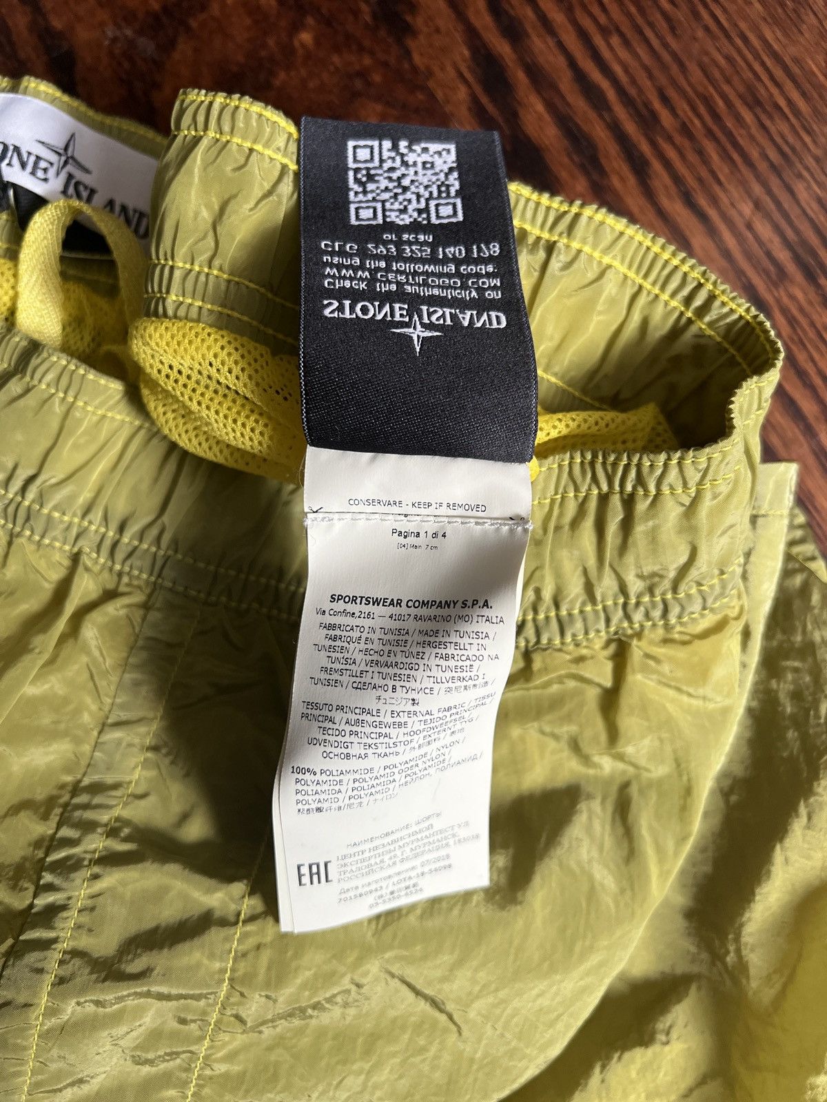 Stone Island Stone Island Nylon Metal Shorts XL Size US 36 / EU 52 - 3 Thumbnail