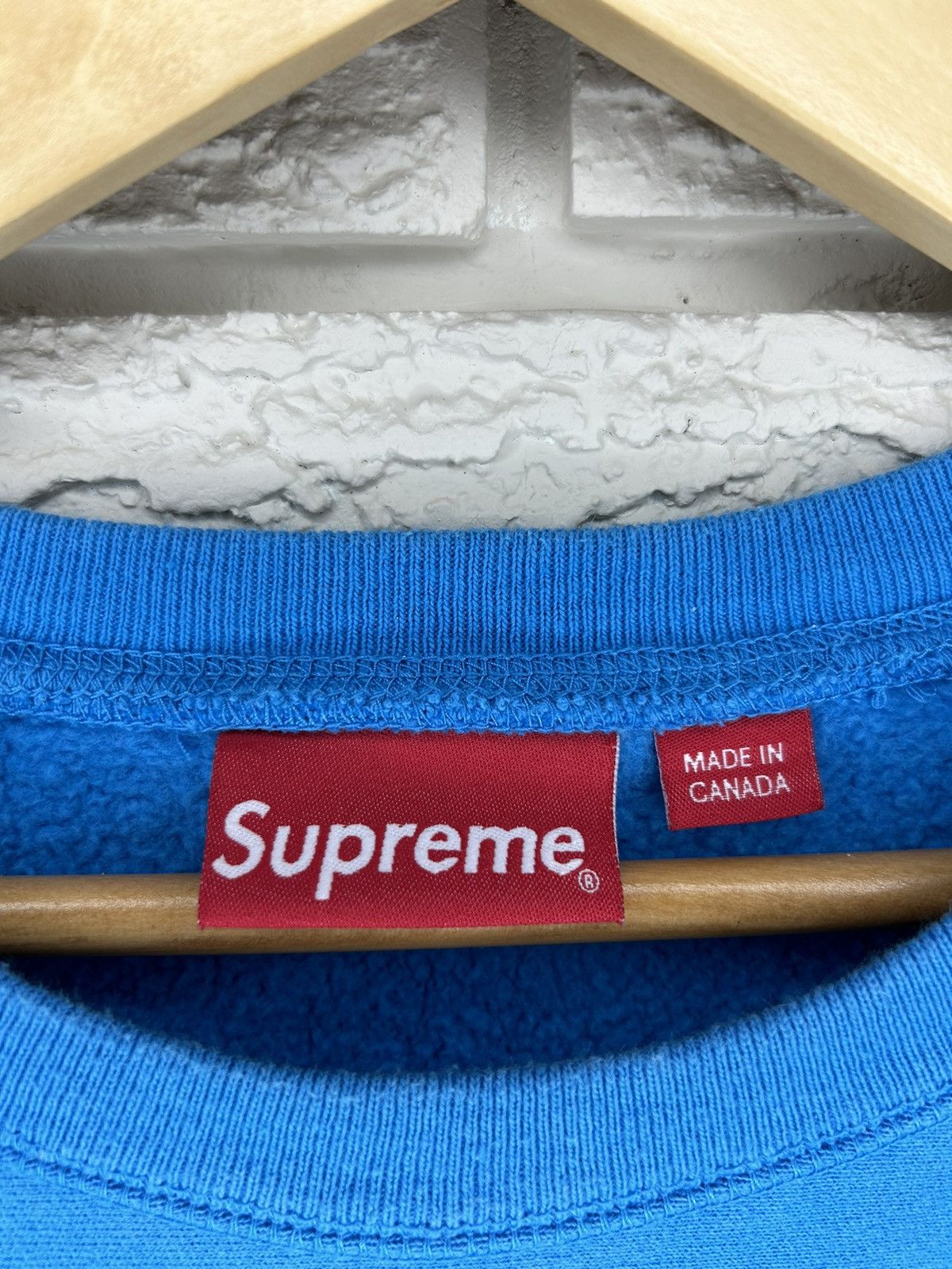 Supreme Box Logo Crewneck Bright Royal RARE