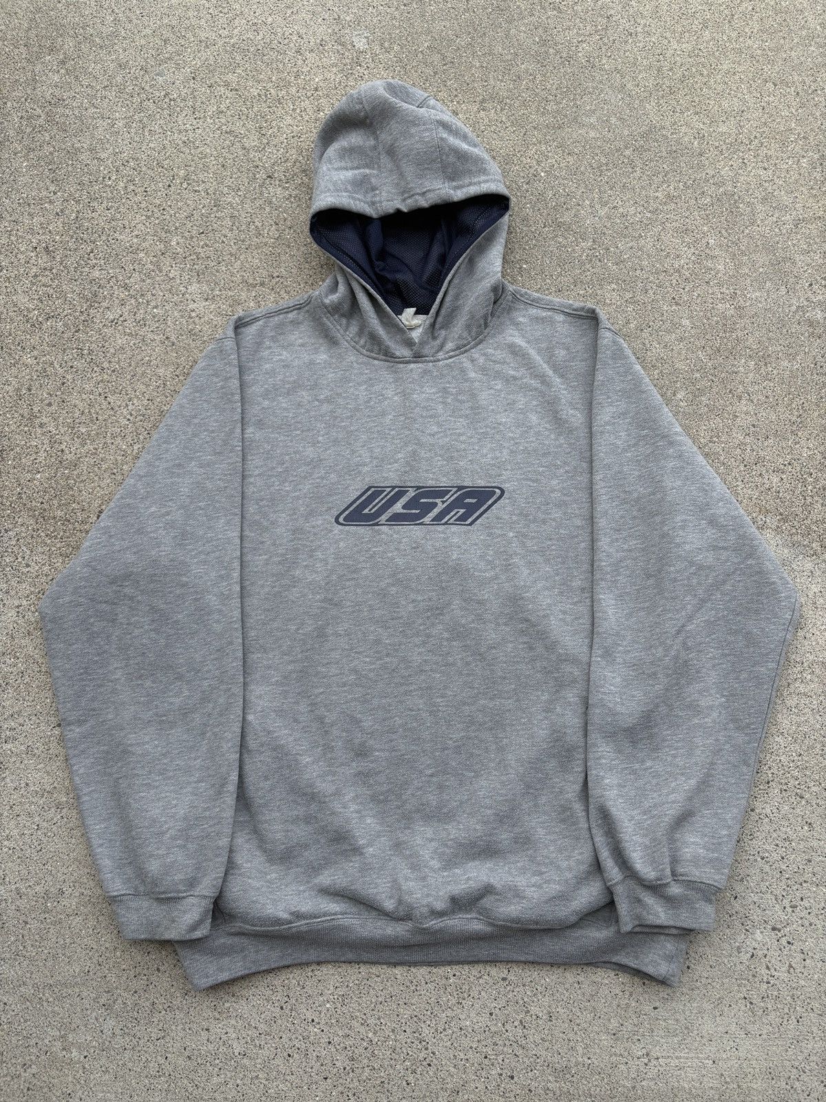 Vintage Rare 1990s United States Soccer Fed. Pullover Hoodie Size XL Size US XL / EU 56 / 4 - 1 Thumbnail