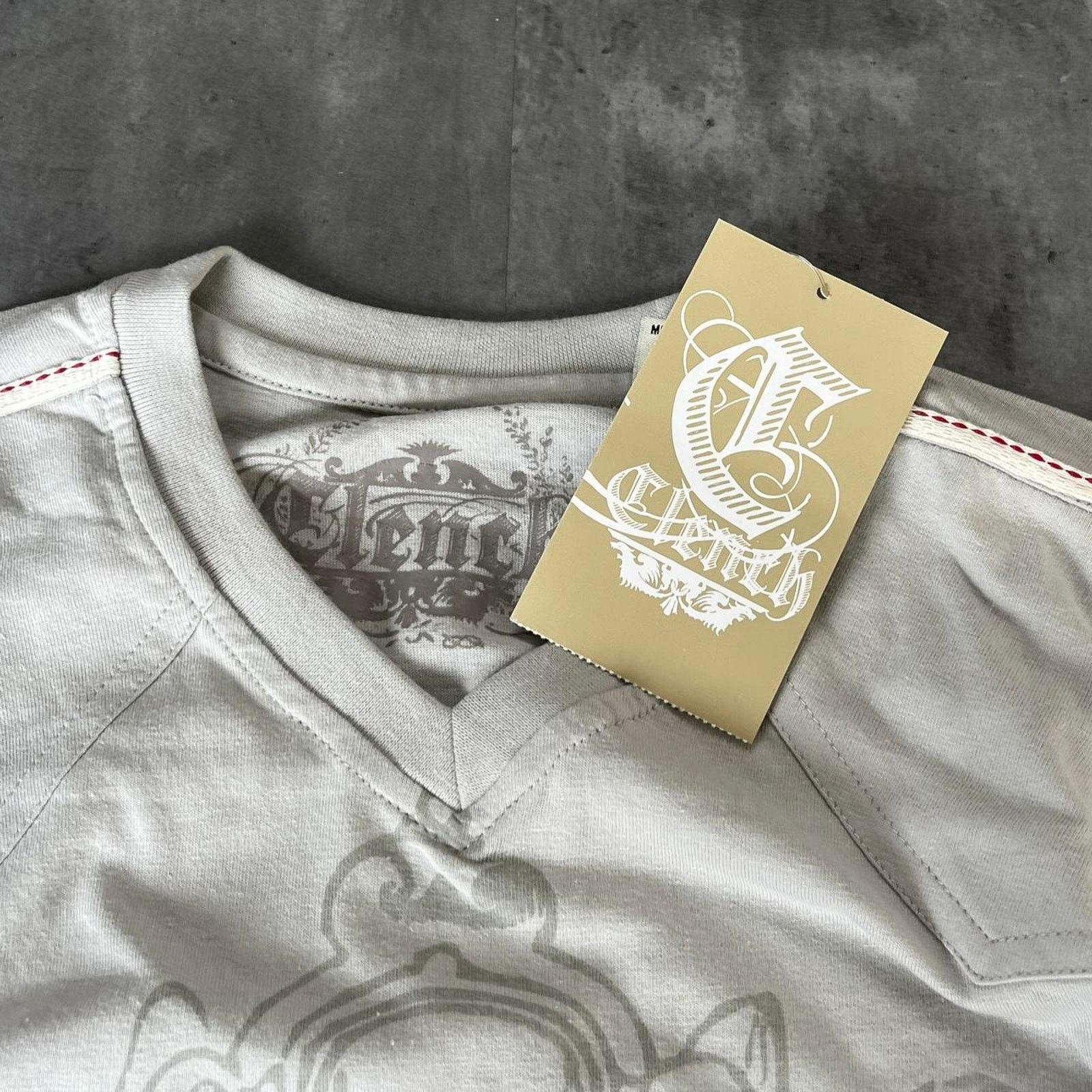 Affliction × Japanese Brand × Vintage Crazy Vintage Y2K Baggy Affliction Style Grunge Tee Size US XXL / EU 58 / 5 - 4 Thumbnail