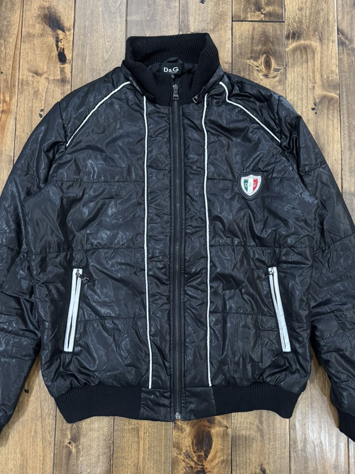 Dolce & Gabbana Dolce & Gabbana Bomber Jacket Size XXL / US 16-18 / IT 52-54 - 3 Thumbnail