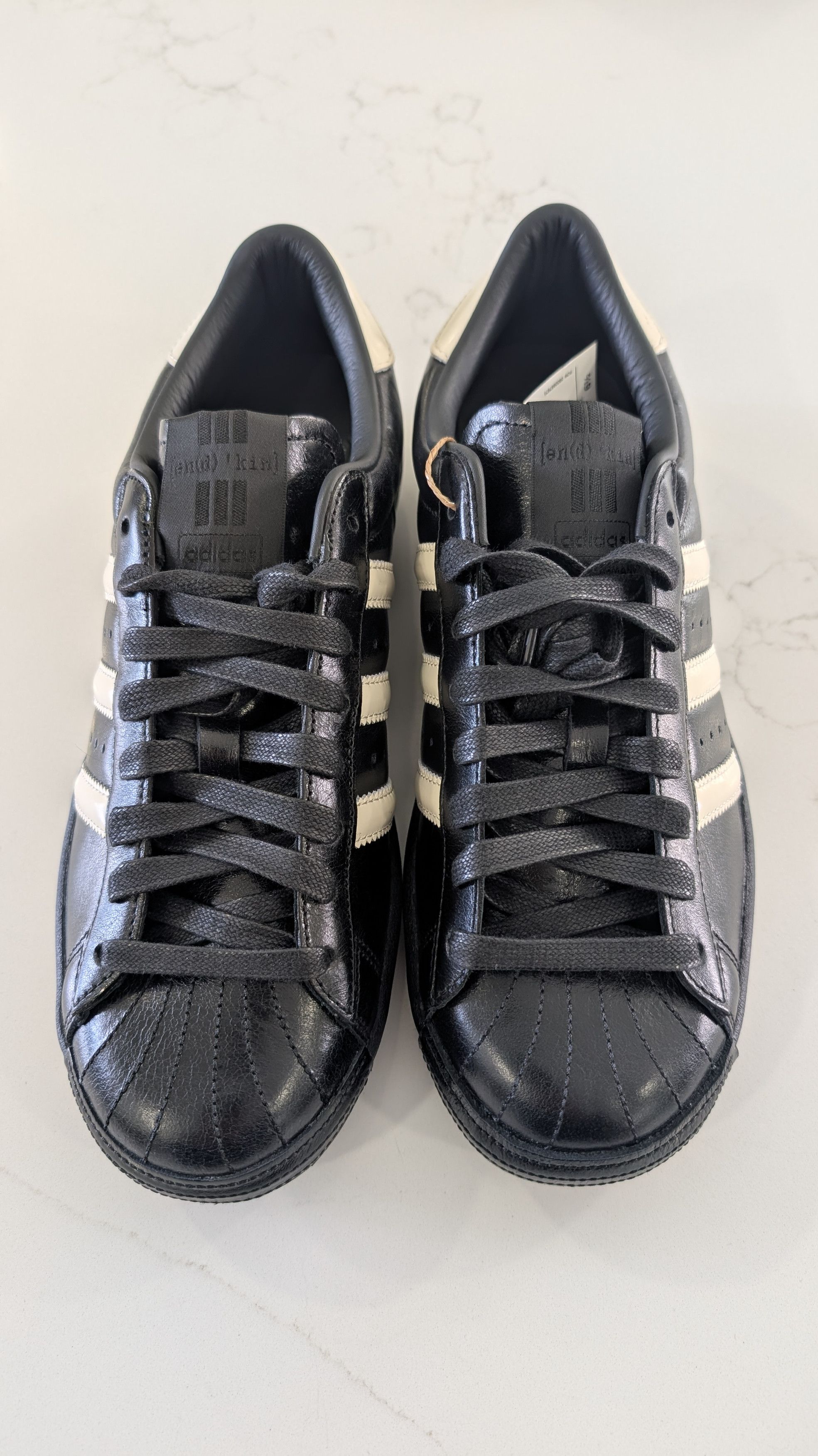 Adidas × Kith KITH x ADIDAS Superstar Vintage Black Tie Made In Germany 7 Size US 7 / EU 40 - 2 Thumbnail