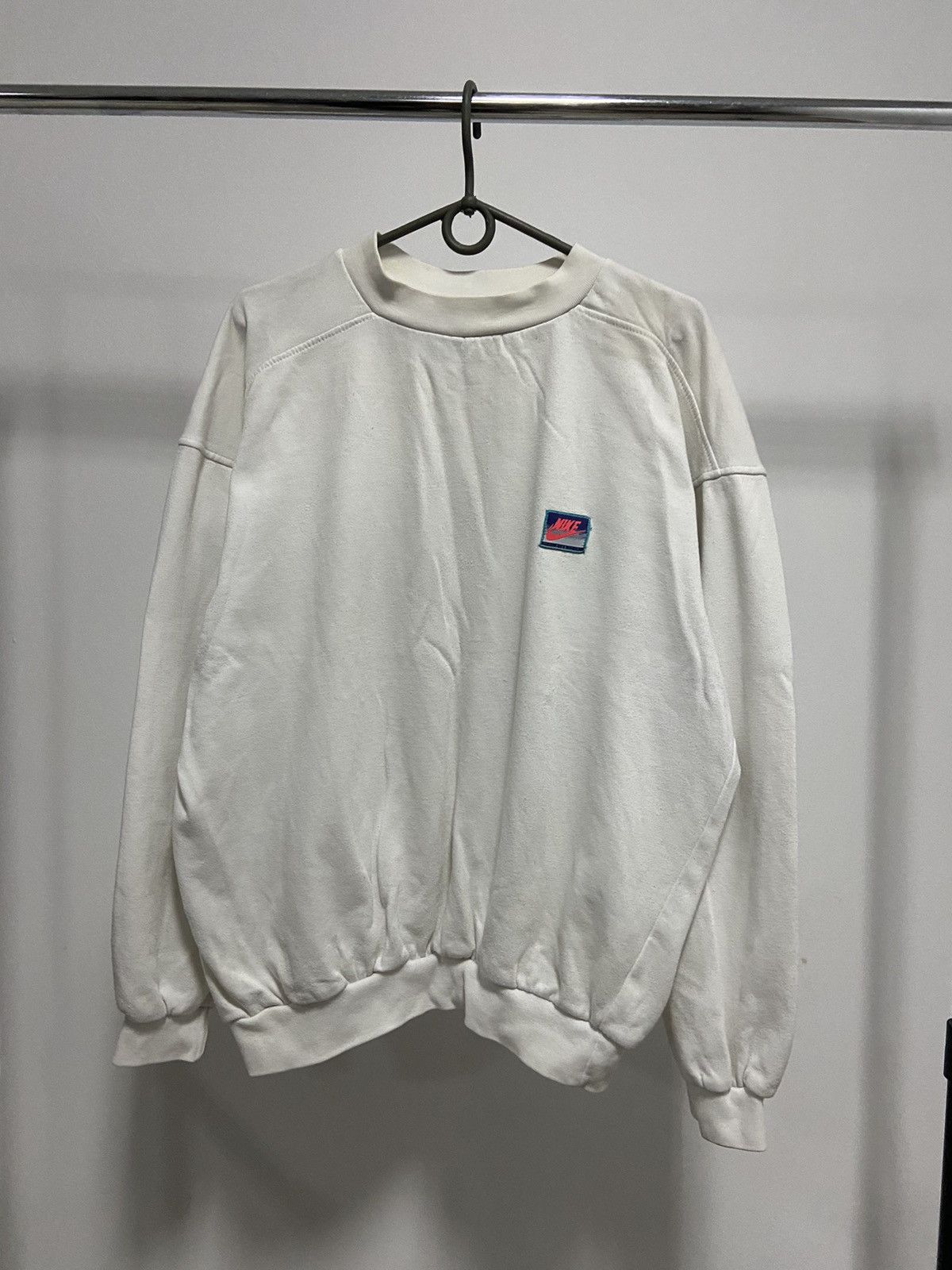 Nike × Vintage Nike challenge court Sweatshirt big Logo Vintage 90s skate Size US L / EU 52-54 / 3 - 2 Thumbnail