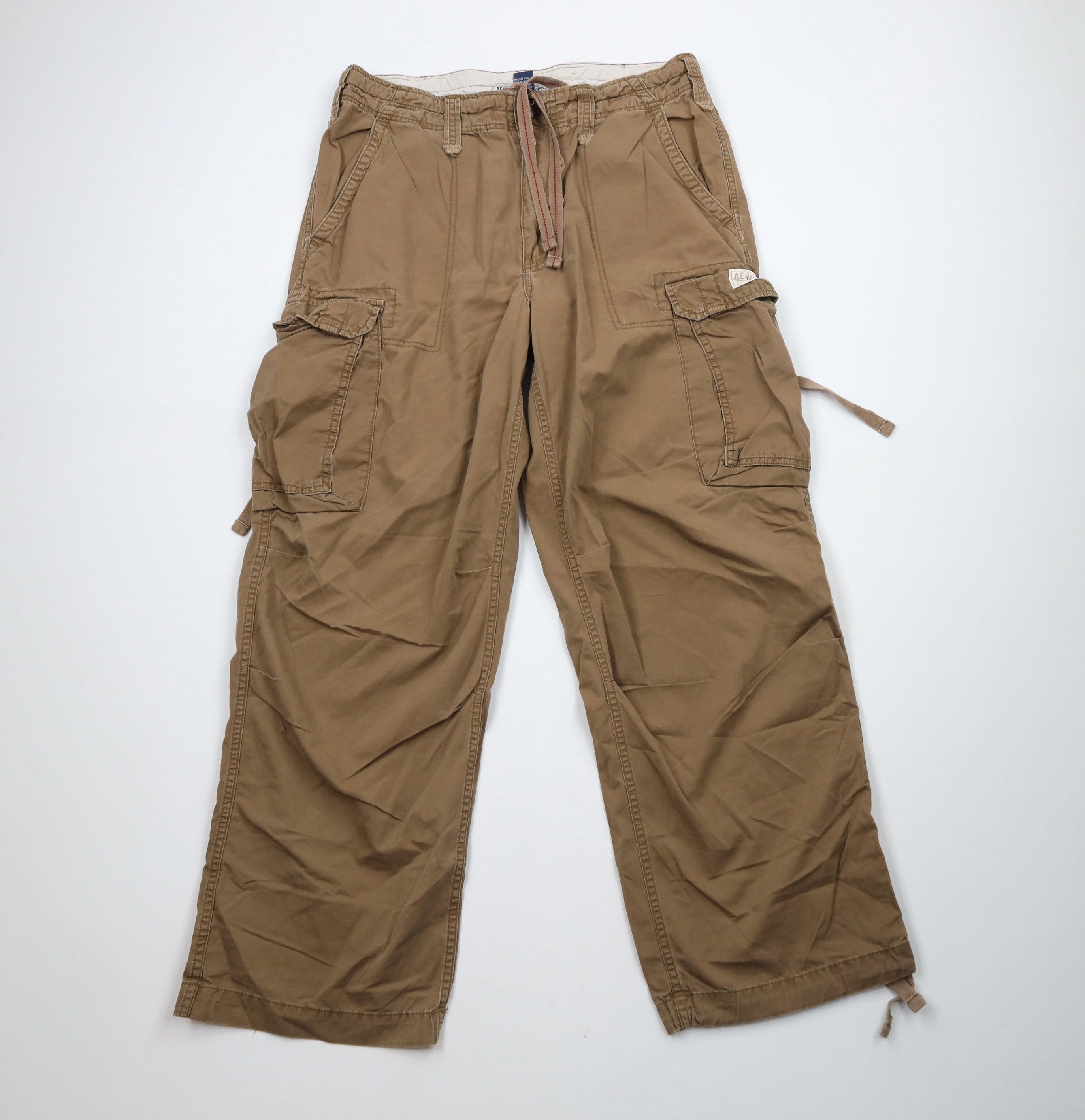 Aeropostale × Vintage Vintage Y2K Aeropostale Wide Leg Cargo Pants Skateboarding Size US 32 / EU 48 - 1 Thumbnail