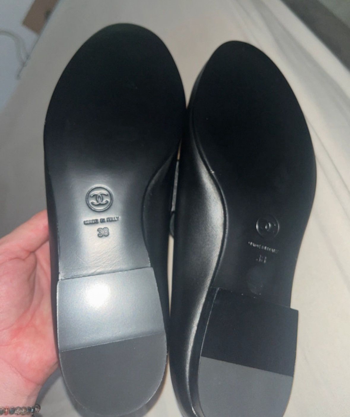 Chanel Chanel Loafers – Black Quilted Leather – Size EU 38 / US 7.5 Size US 7 / IT 37 - 13 Thumbnail