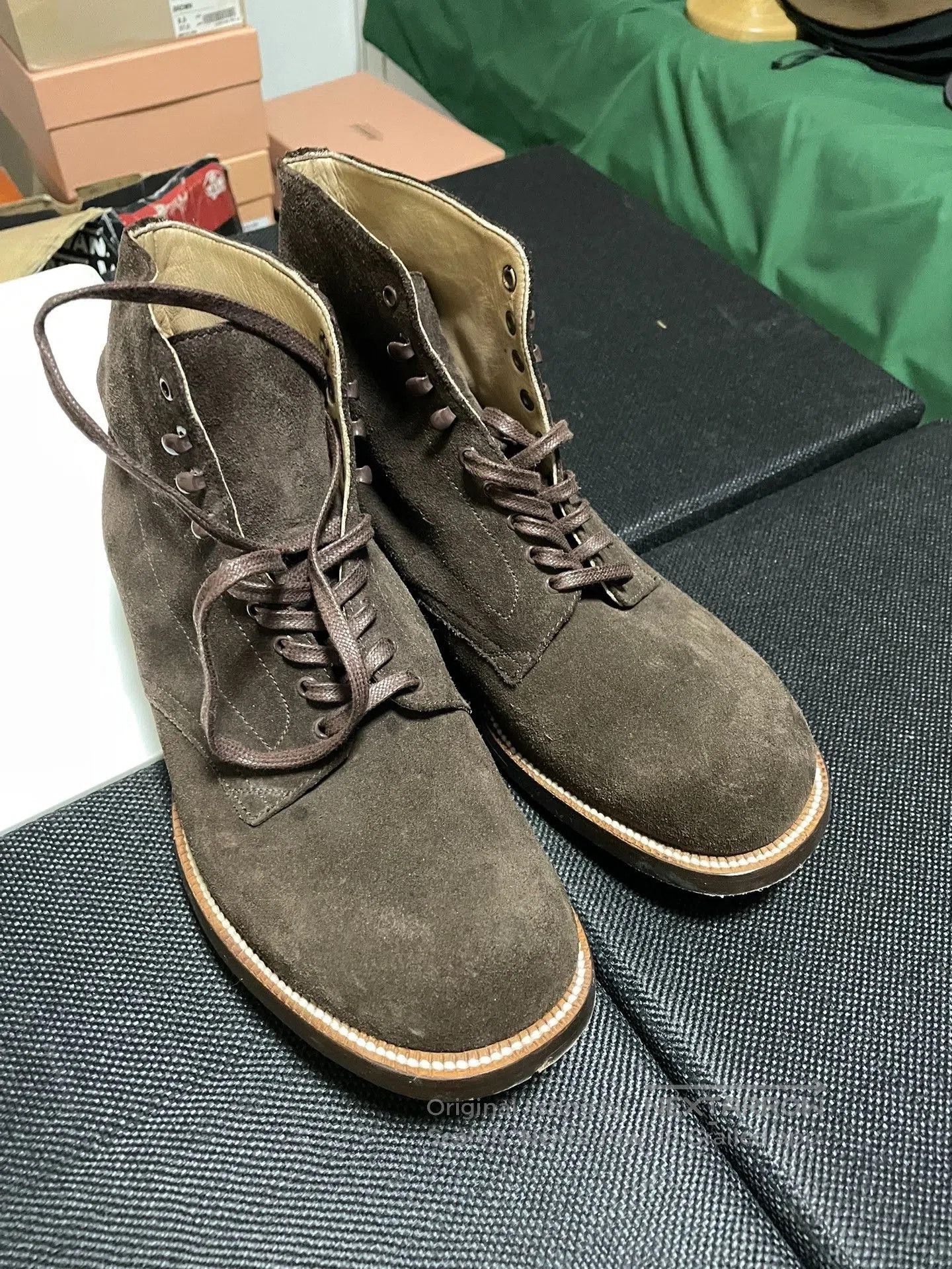 Yuketen Yuketen Suede Alan 30 Military Boots. Size US 8 / EU 41 - 4 Thumbnail