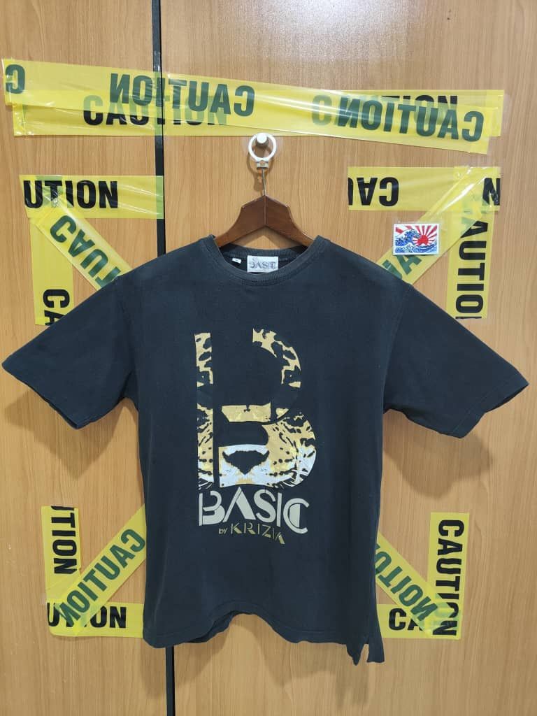 Krizia Uomo Vintage basic by krizia t shirt tiger Size US L / EU 52-54 / 3 - 1 Thumbnail