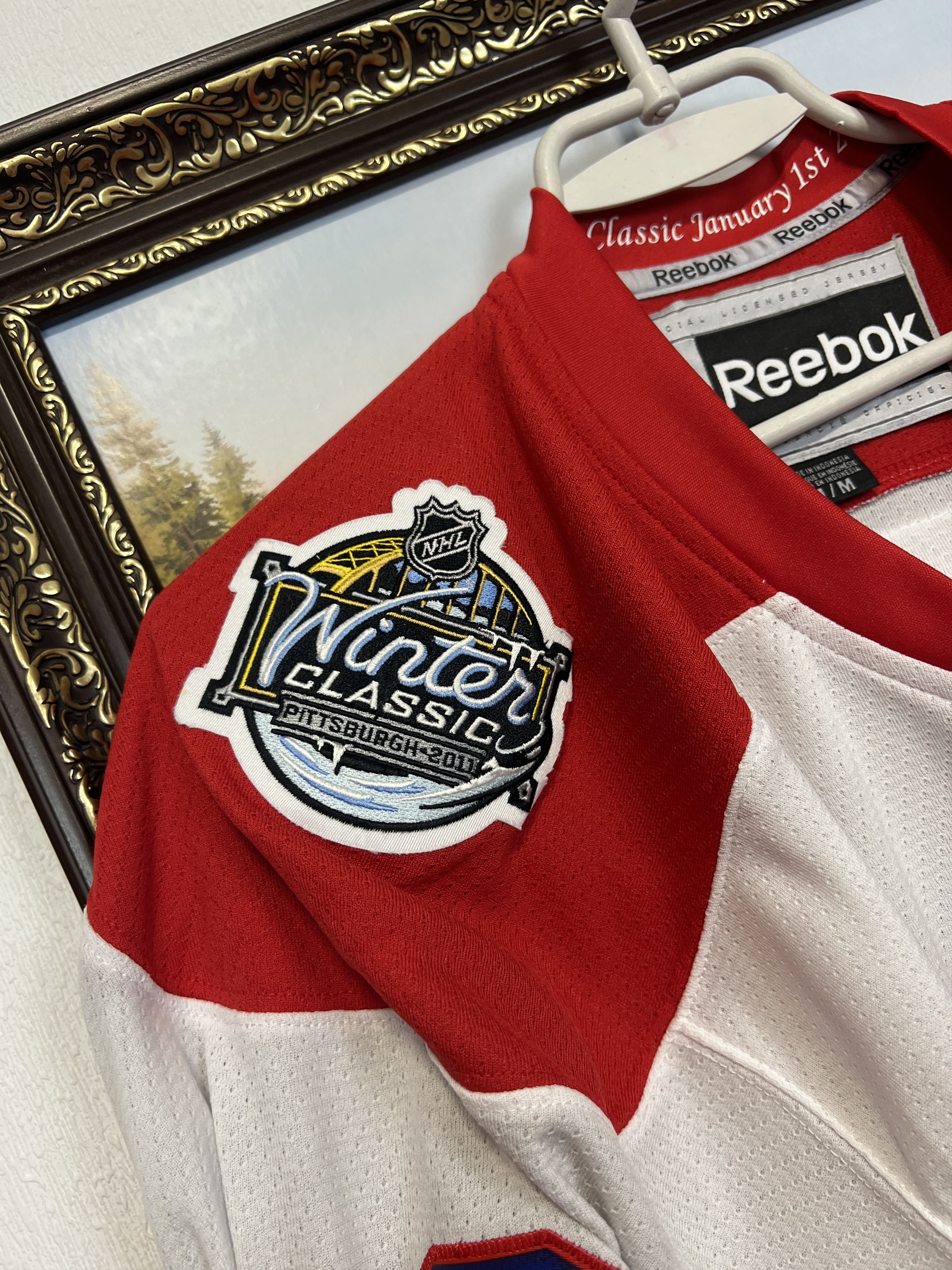 Reebok Backstrom Washington Capitals NHL Hockey Ovechkin Jersey Size US M / EU 48-50 / 2 - 5 Thumbnail