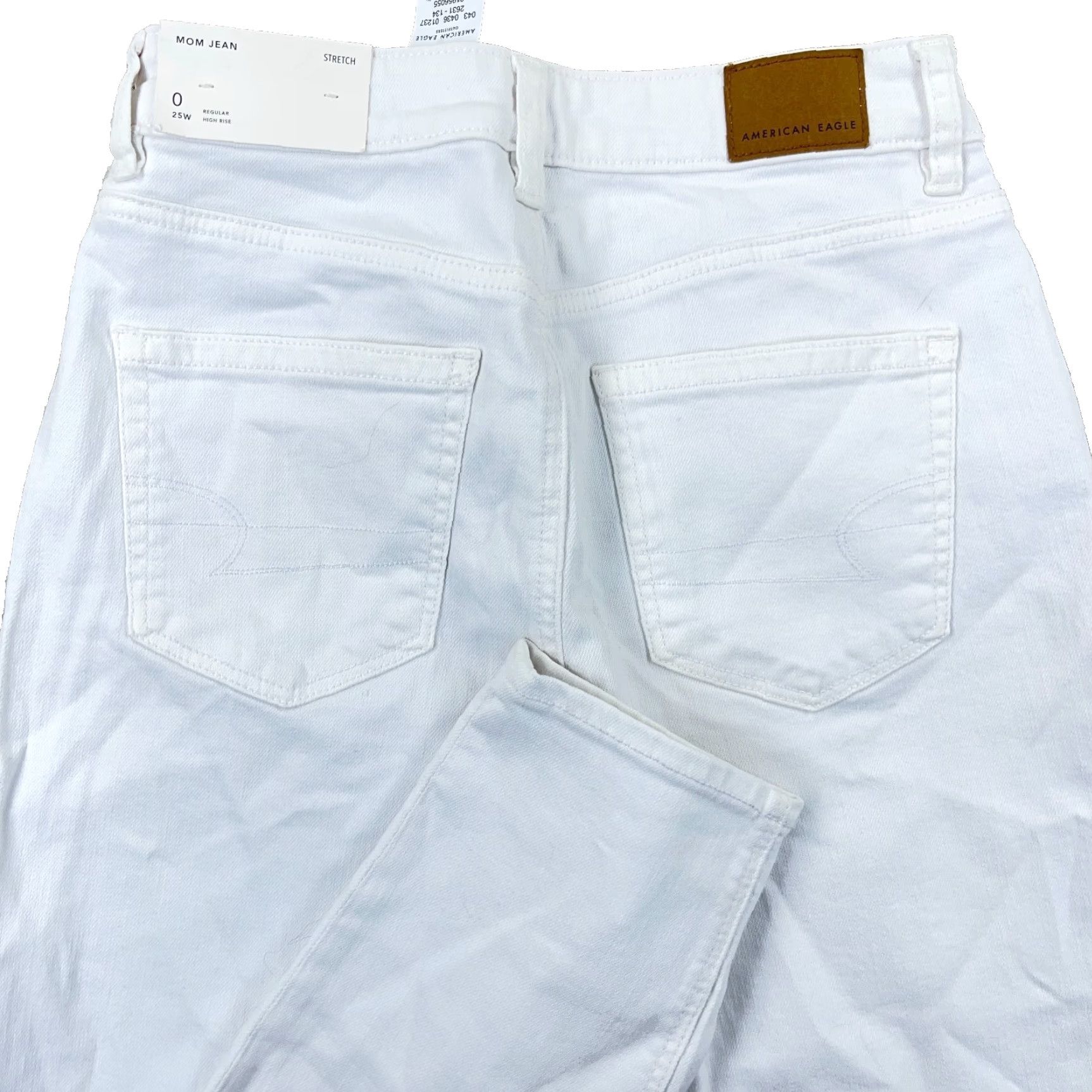 American Eagle Outfitters American Eagle Outfitters Mom Jeans Women 0 Cool White High Rise Denim Baggy Loose 25x27 Size 0 Color White 80s 90s Grunge Retro Mom Womens Jeans Size 25" / US 0 / IT 36 - 3 Thumbnail