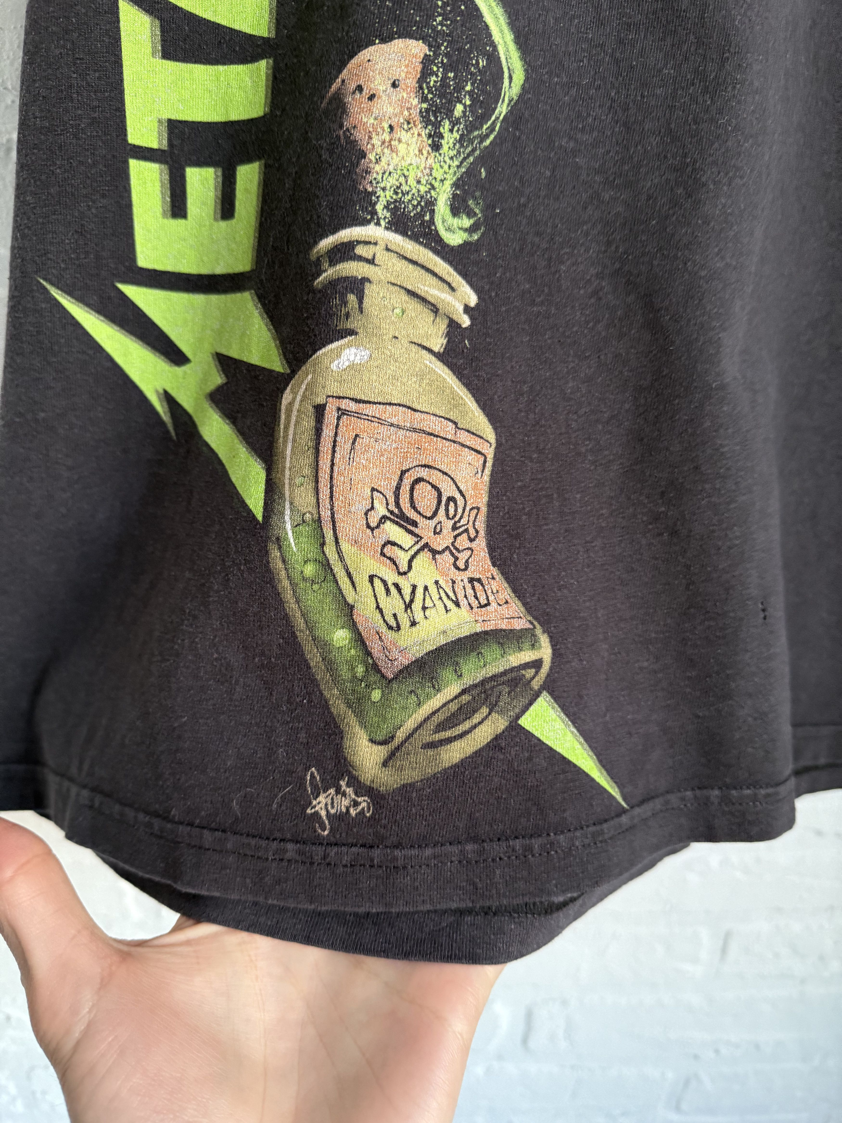 Band Tees × Vintage vintage 2010 Metallica cyanide t-shirt Size US M / EU 48-50 / 2 - 3 Thumbnail