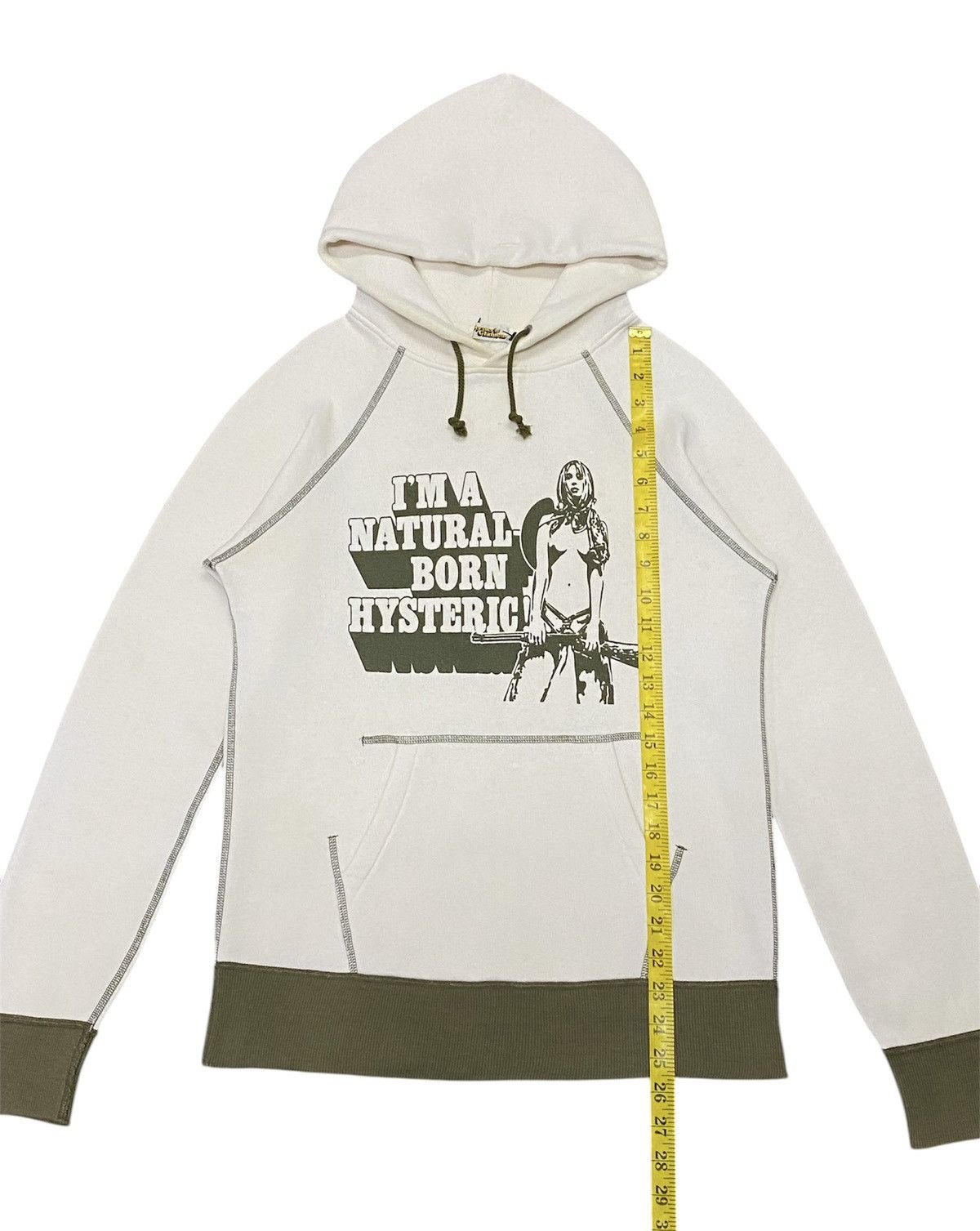 Hysteric Glamour × Japanese Brand Vintage Hysteric Glamour“I’M A NATURAL BORN HYSTERIC”Hoodie Size US M / EU 48-50 / 2 - 17 Thumbnail