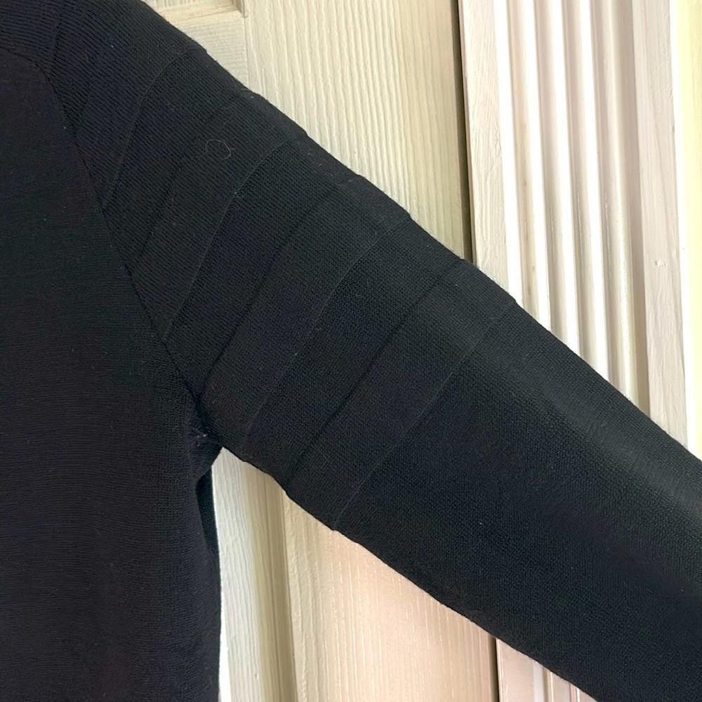 Hugo Boss BOSS / MERCEDES - Crew Sweater -Med - Blk - 100% Virgin Wool Size US M / EU 48-50 / 2 - 2 Thumbnail