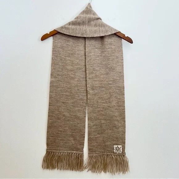 Loro Piana McDonald New Zealand Super Fine Kid Lambswool Scarf Mohair Size ONE SIZE - 6 Thumbnail