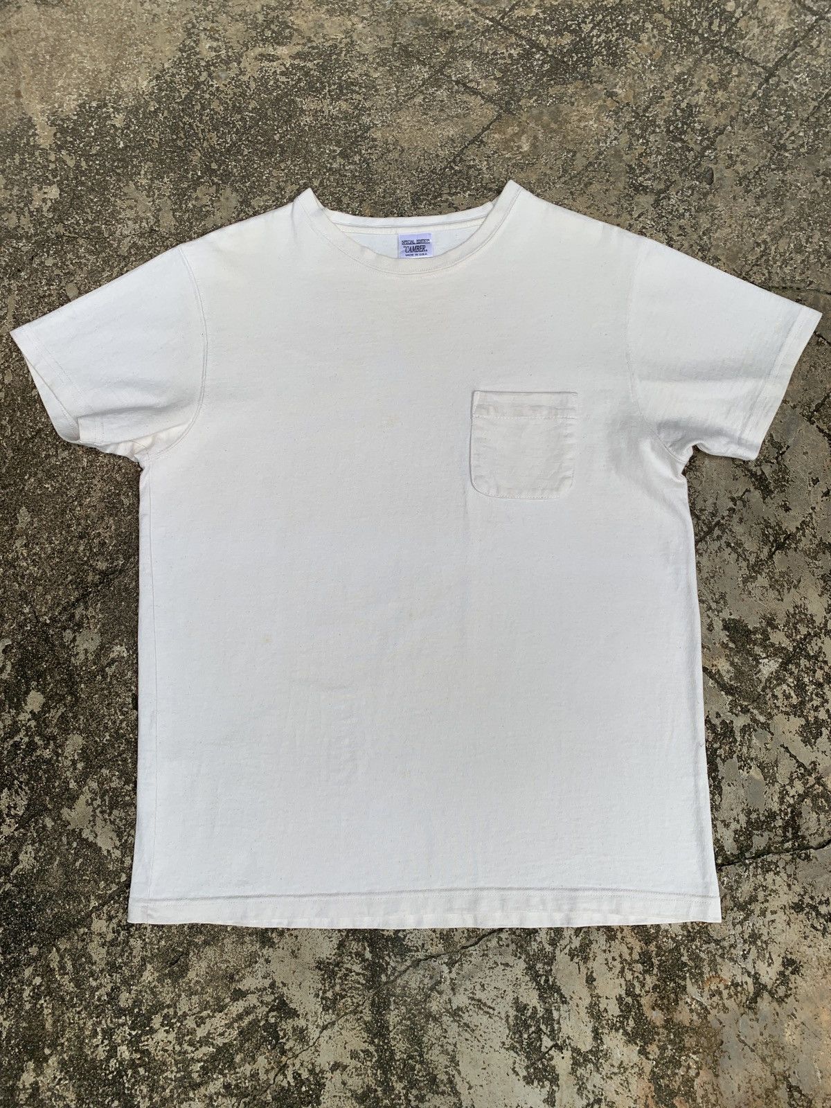 Camber 2000s Camber USA Skeleton White Heavy Weight Cotton Tee Size US M / EU 48-50 / 2 - 1 Thumbnail