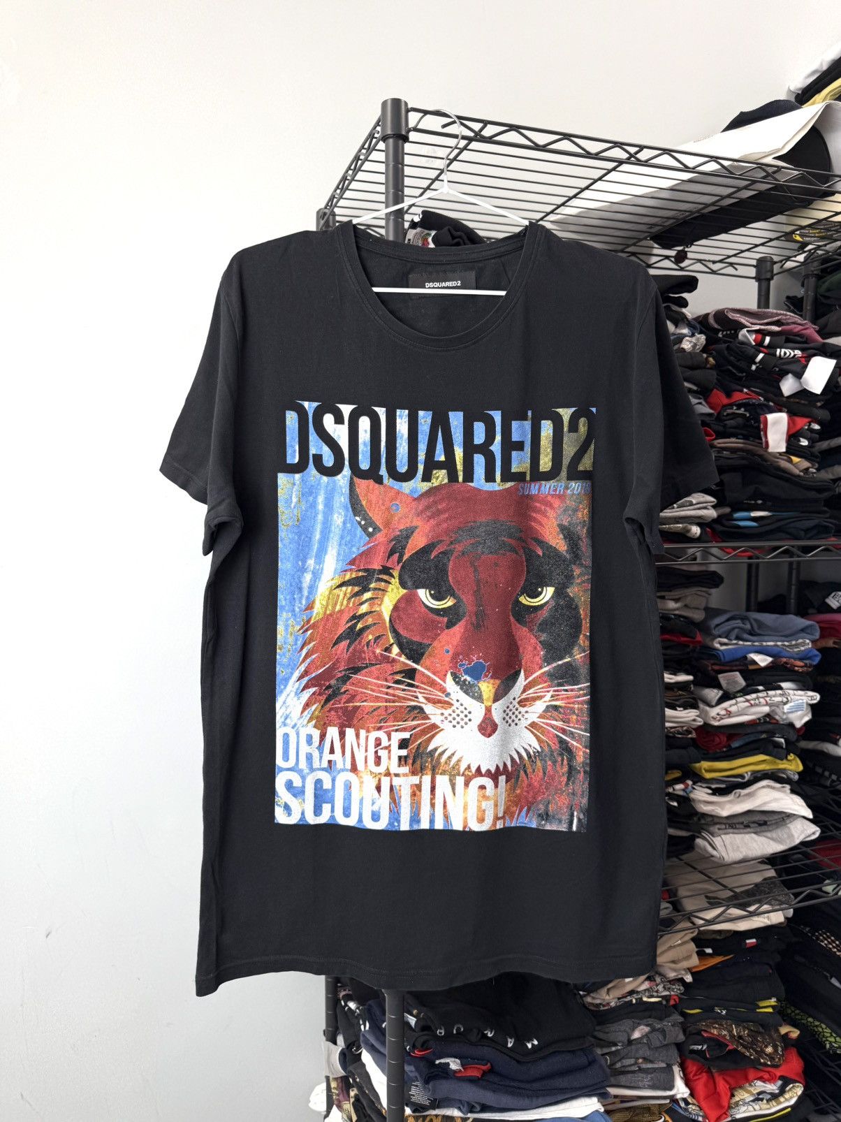 Dsquared2 Dsquared2 bad kitty black t-shirt | Grailed