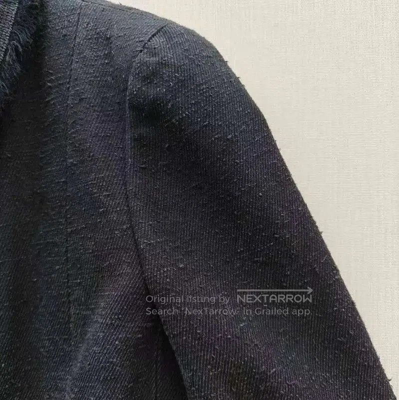 Chanel Chanel Black Silk Blend Doll Collar Short Jacket . Size M / US 6-8 / IT 42-44 - 4 Thumbnail