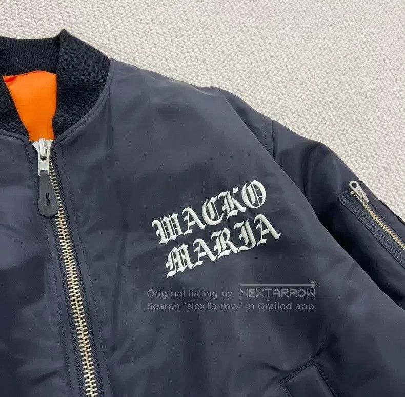 Wacko Maria Wacko Maria Embroidered double-sided air force jacket Size US M / EU 48-50 / 2 - 4 Thumbnail