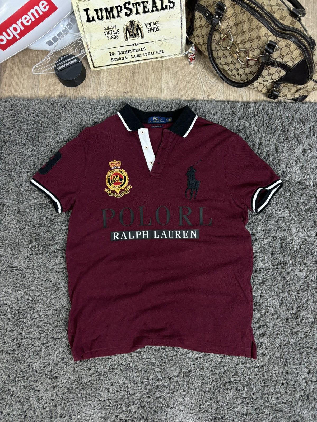 Polo Ralph Lauren Chief Keef Polo Ralph Lauren T-shirt Swag Big Pony Y2K Hype Size US M / EU 48-50 / 2 - 2 Thumbnail