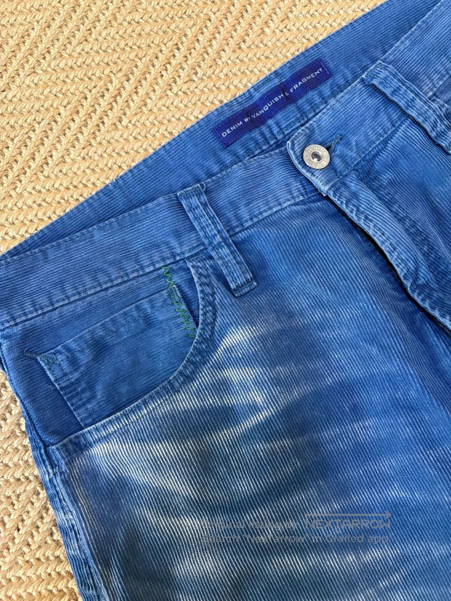 Fragment Design Vanquish Fragment Distressed Corduroy Pants. Size US 32 / EU 48 - 4 Thumbnail