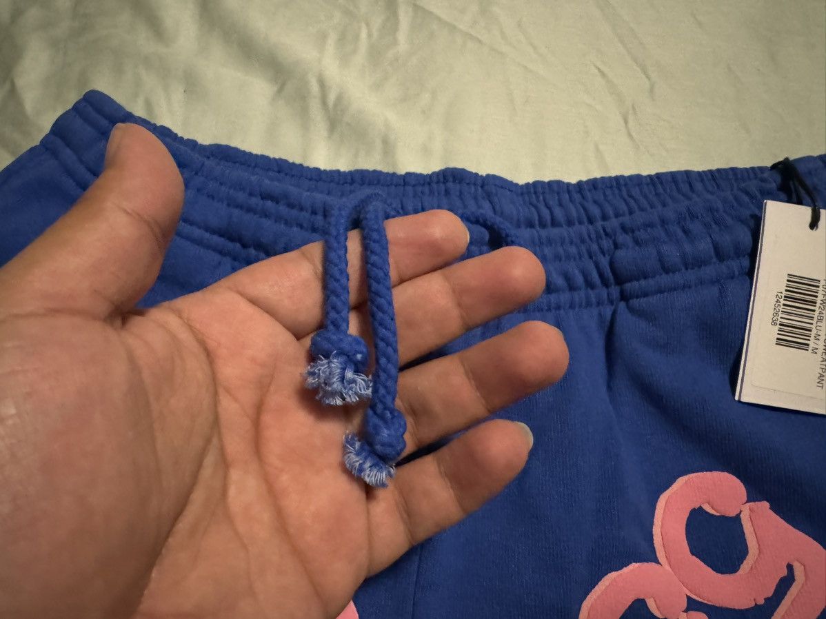 Sp5der Sp5der Angel Number Blue Sweatpants Size Medium Size US 32 / EU 48 - 6 Thumbnail