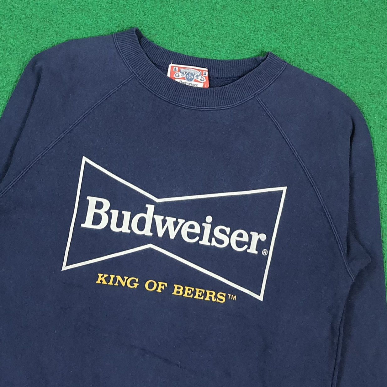 Budweiser Vintage Budweiser King of Beers Sweatshirt C290N29 Size US S / EU 44-46 / 1 - 2 Thumbnail