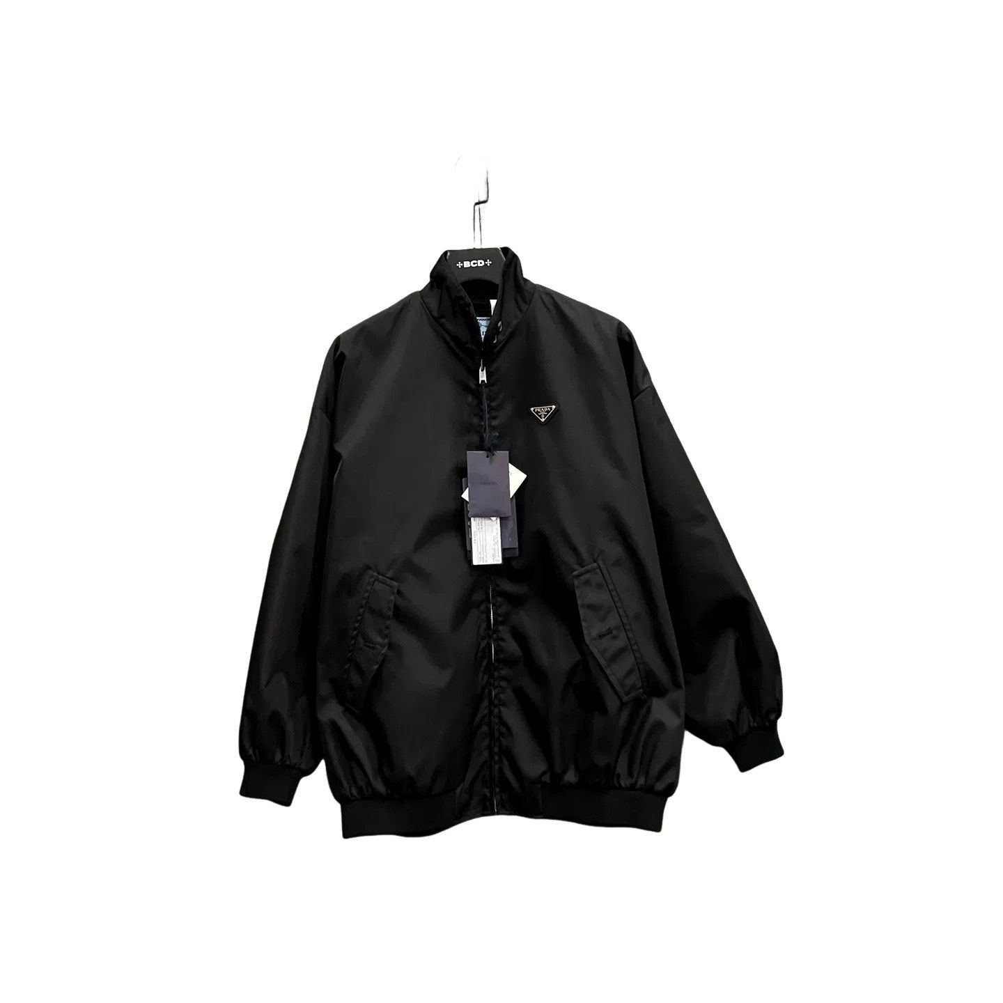 Prada Prada Recycled Nylon Triangle Logo Jacket Size S Size US S / EU 44-46 / 1 - 1 Thumbnail