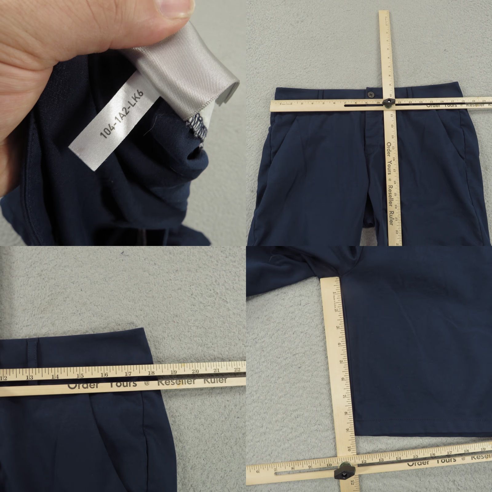 KJUS KJUS Golf Shorts Womens 2XL Navy Blue Addu Performance Stretch 34x9 Ladies Size 40" / US 18 - 8 Thumbnail