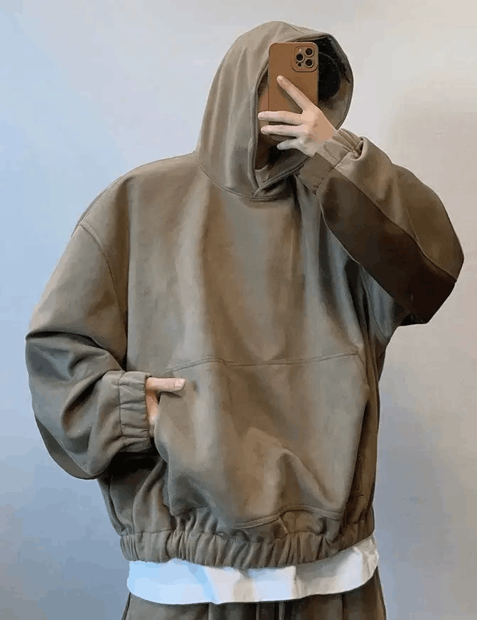 Japanese Brand × Vintage Vintage Punk Loose Casual Hooded Sweatshirt Size US M / EU 48-50 / 2 - 2 Thumbnail