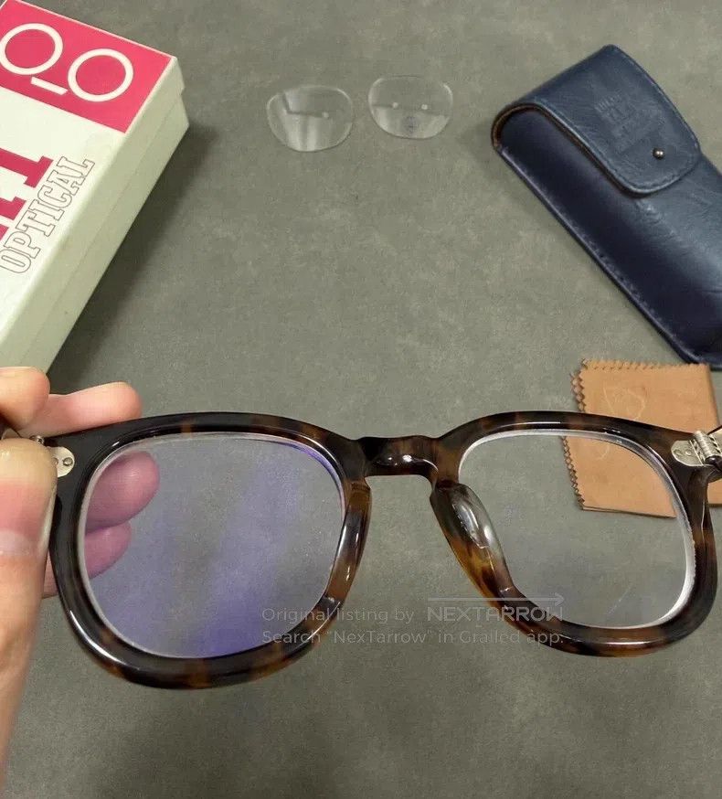 Julius Julius Tortoiseshell Glasses Frame Size ONE SIZE - 7 Thumbnail