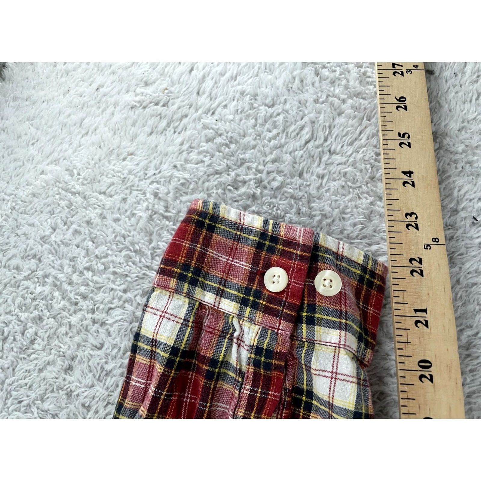 Carhartt Carhartt Shirt Men XL Red Plaid Flannel Chest Pocket Button Up S254 CRI Size US XL / EU 56 / 4 - 7 Thumbnail