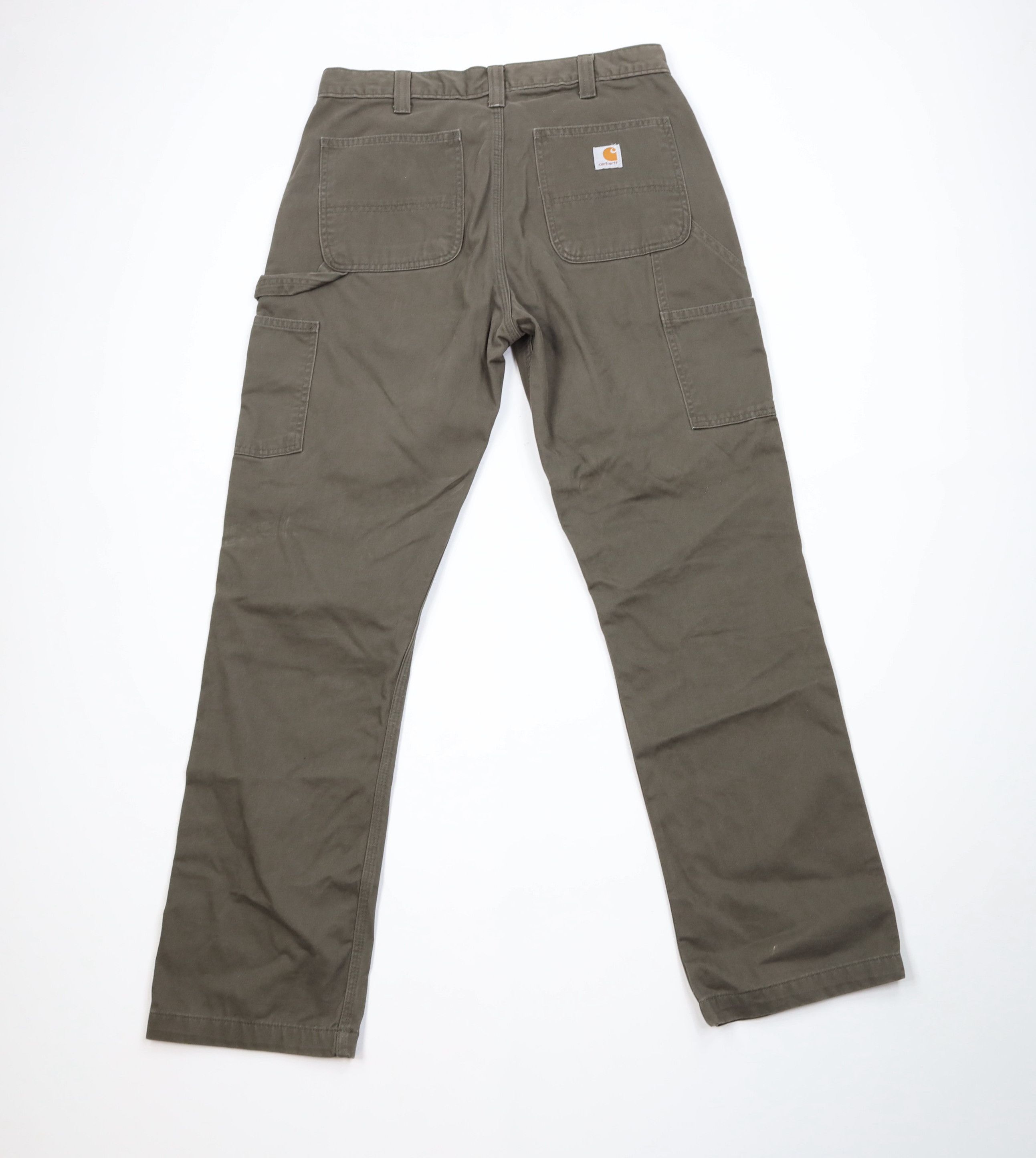 Carhartt Vintage Y2K Carhartt Spell Out Wide Leg Dungaree Chino Pants Size US 34 / EU 50 - 10 Thumbnail