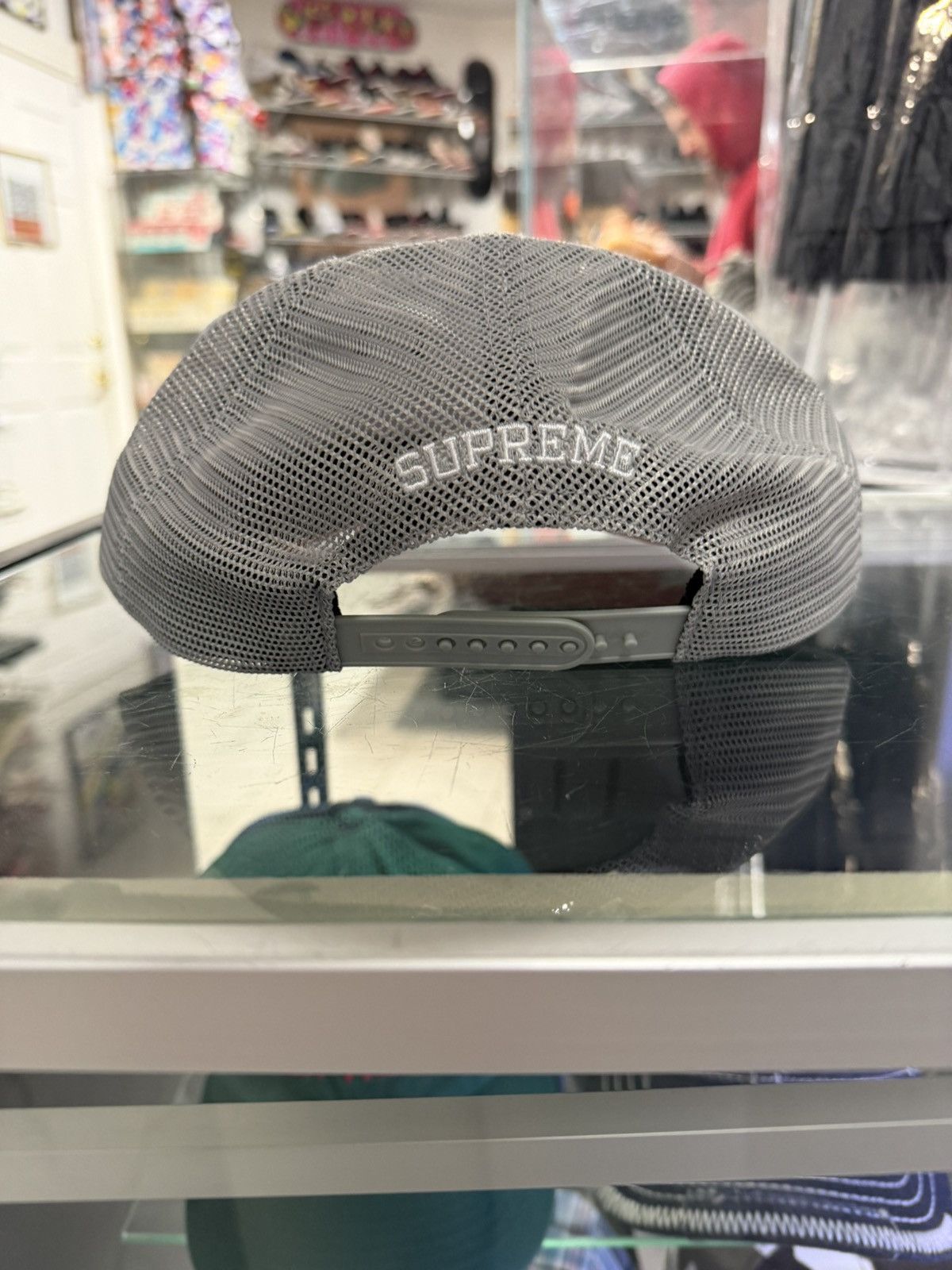 Supreme Supreme S Snap Back (Black/White/Red) Size ONE SIZE - 2 Thumbnail