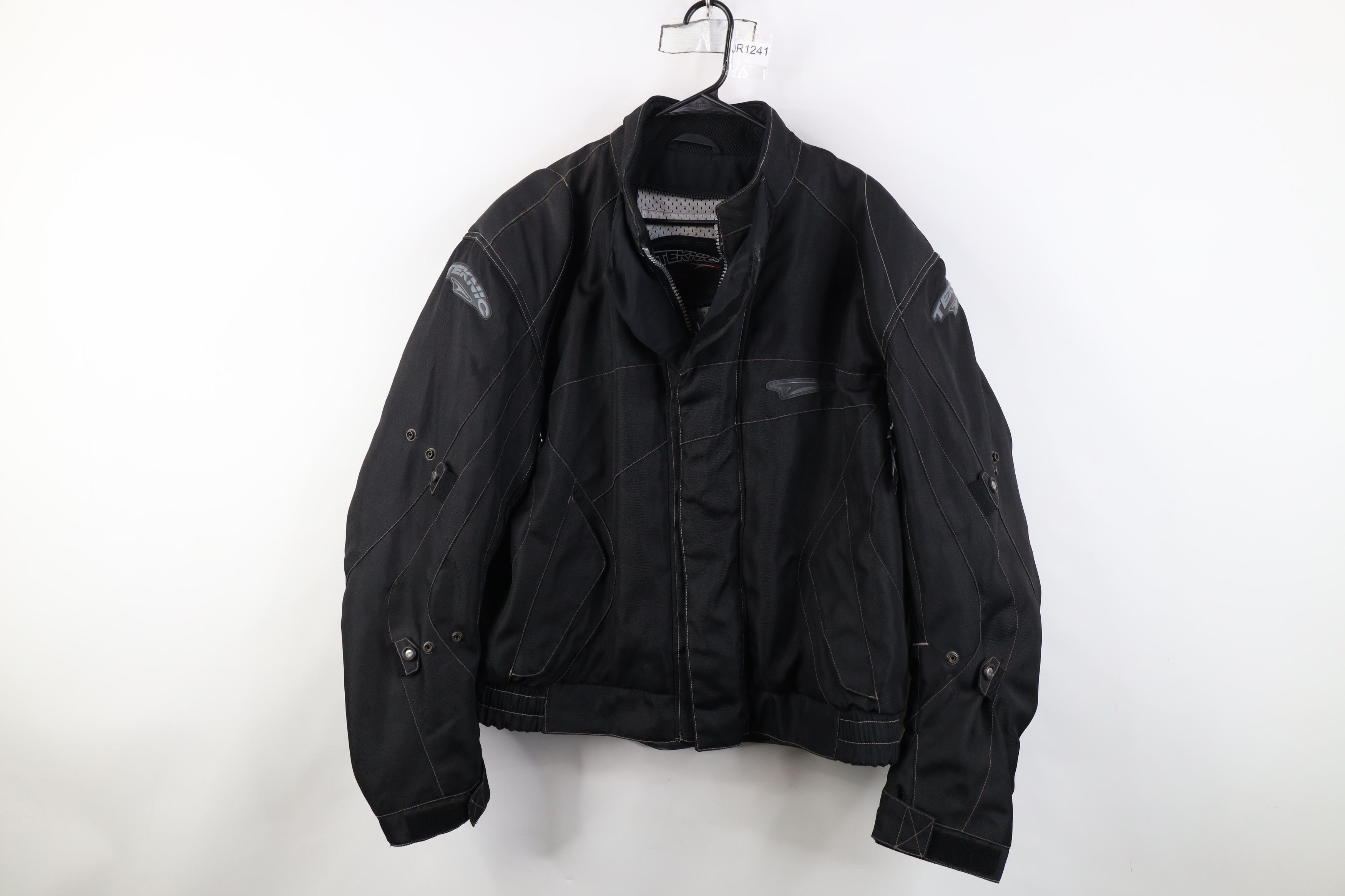 Vintage Vintage Streetwear Motorcycle Racing Riding Jacket Black Size US XXL / EU 58 / 5 - 1 Thumbnail