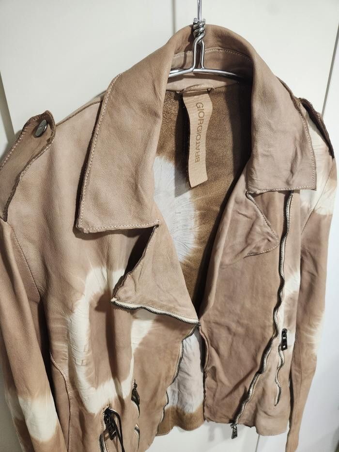 Giorgio Brato Giorgio Brato Tie Dye Night rider jacket Size M / US 6-8 / IT 42-44 - 4 Thumbnail