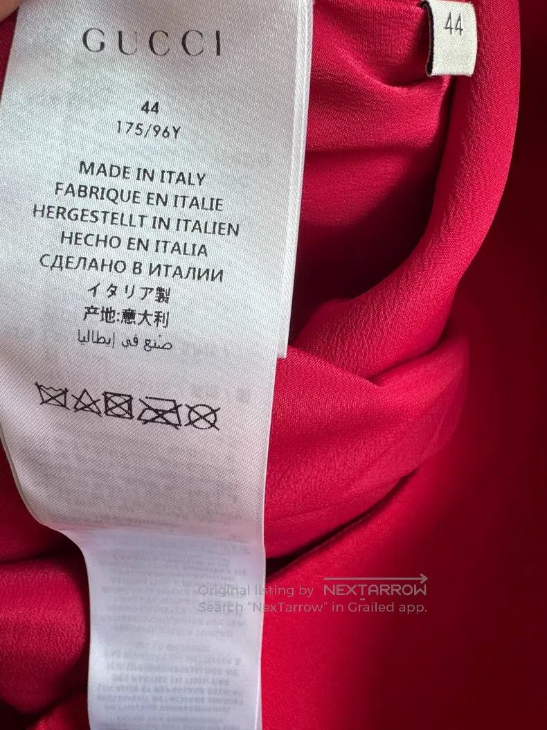 Gucci Gucci Red dress Size M / US 6-8 / IT 42-44 - 4 Thumbnail