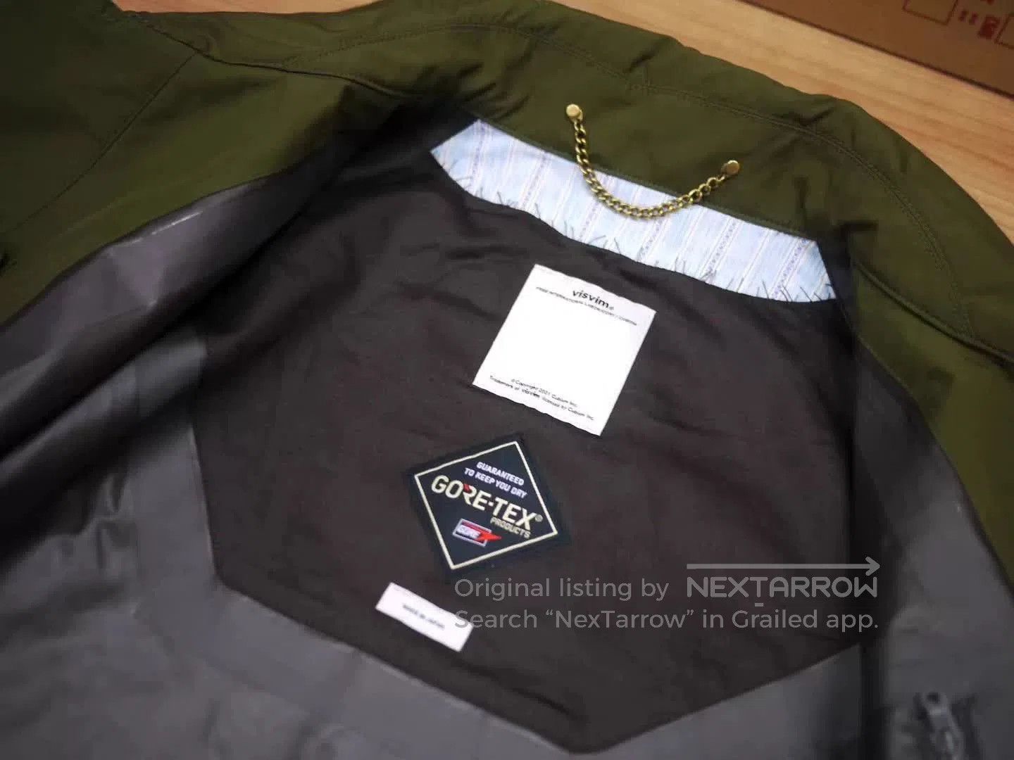 Visvim visvim Frank Soutien Coat in Olive Green. Size US M / EU 48-50 / 2 - 5 Thumbnail