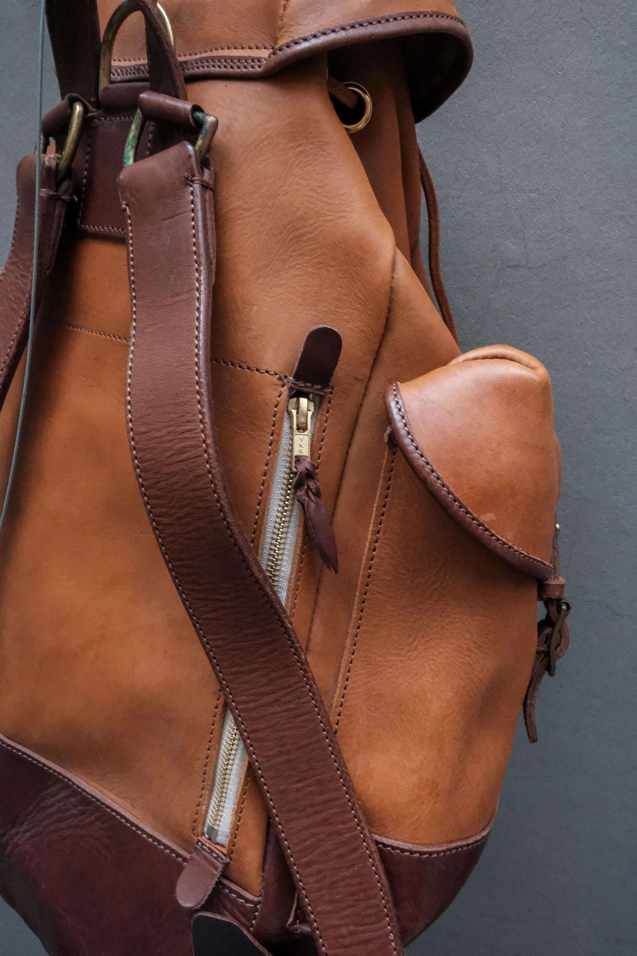 Other HEYOU Handmade Retro Army Backpack Size ONE SIZE - 7 Thumbnail