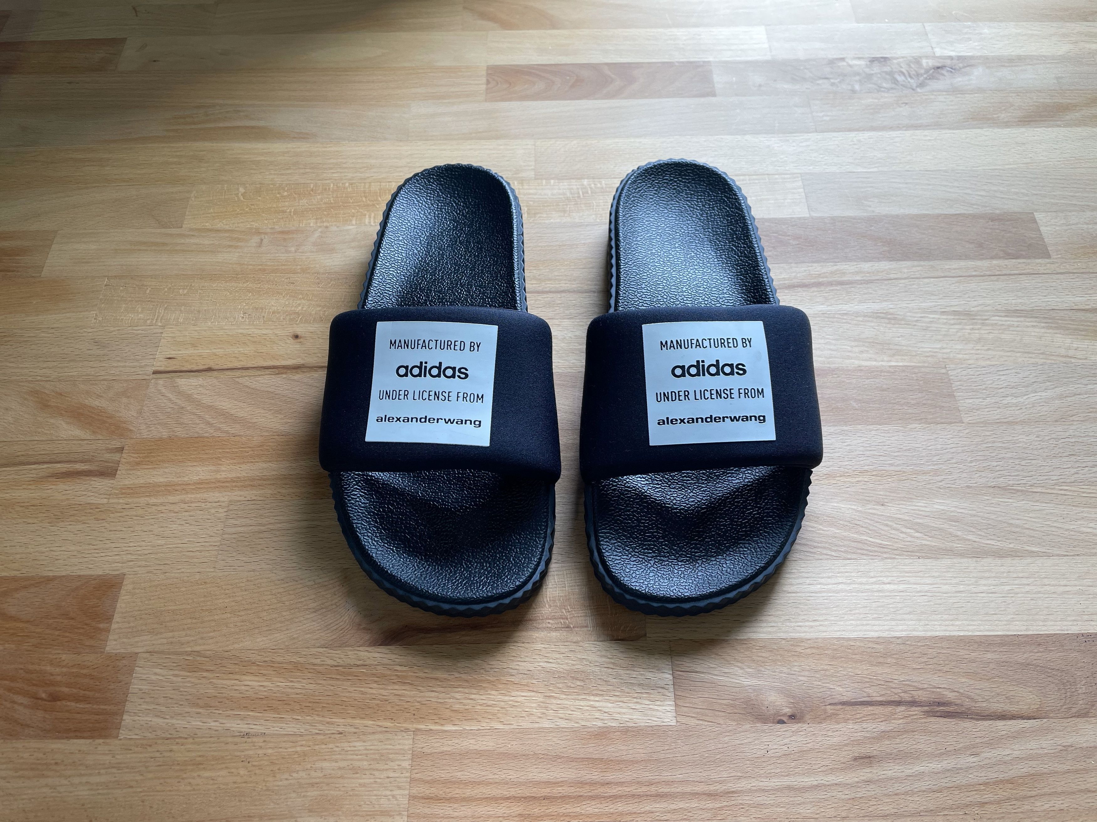 Adidas Alexander Wang Slides Grailed