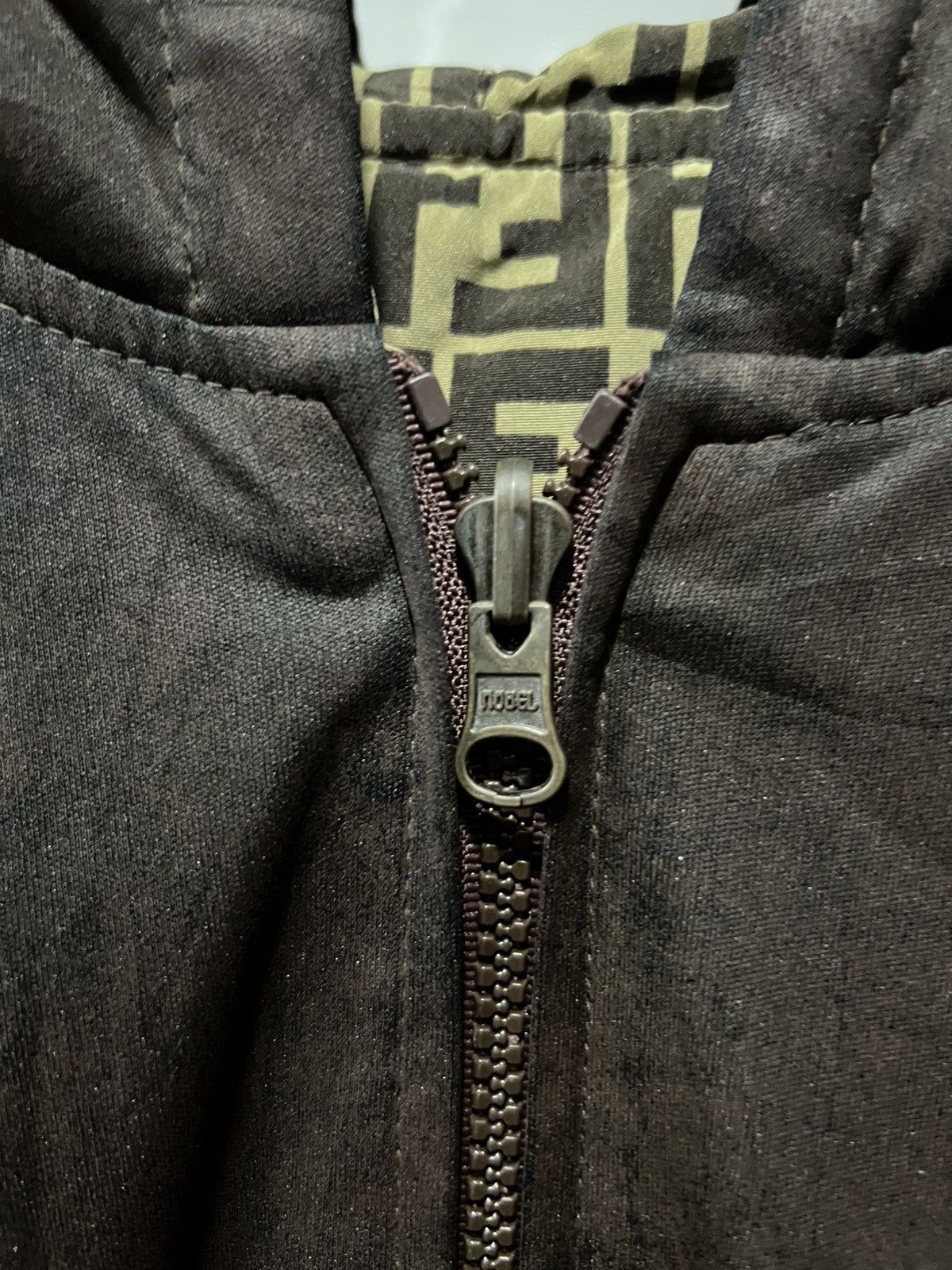 Fendi FENDI reversible jacket monogram/big logo design Size US XXL / EU 58 / 5 - 6 Thumbnail
